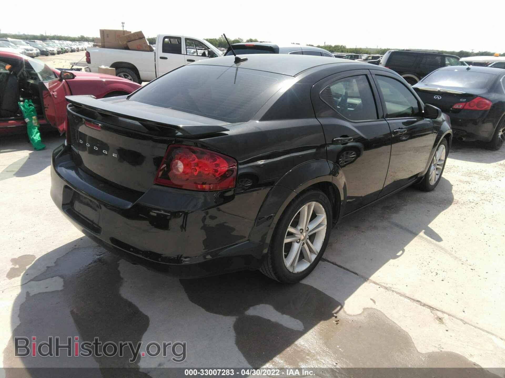 2014 DODGE AVENGER - VIN: 1C3CDZAB0EN111166 - Фото 4