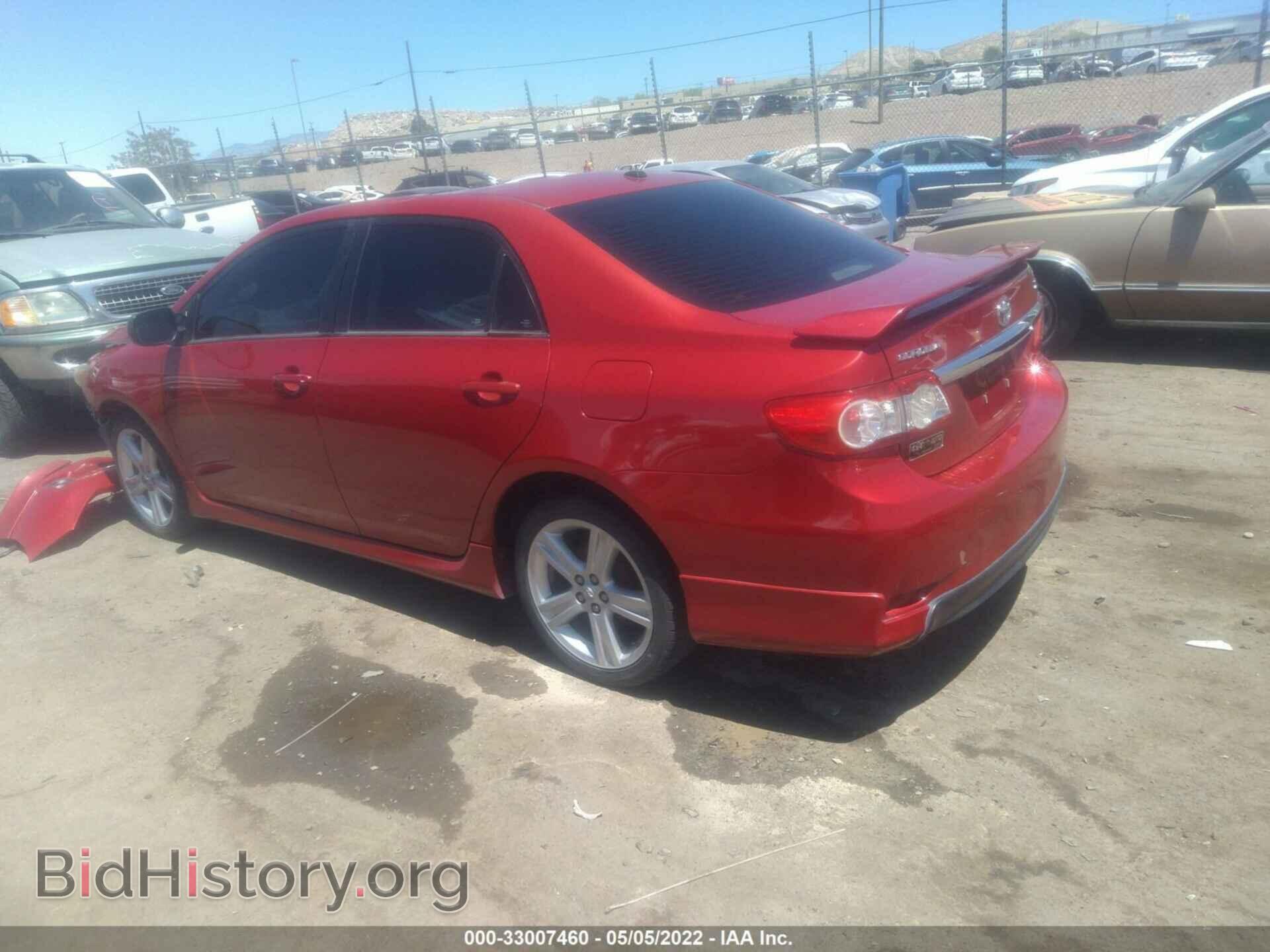 2013 TOYOTA COROLLA - VIN: 2T1BU4EE3DC022482 - Фото 3
