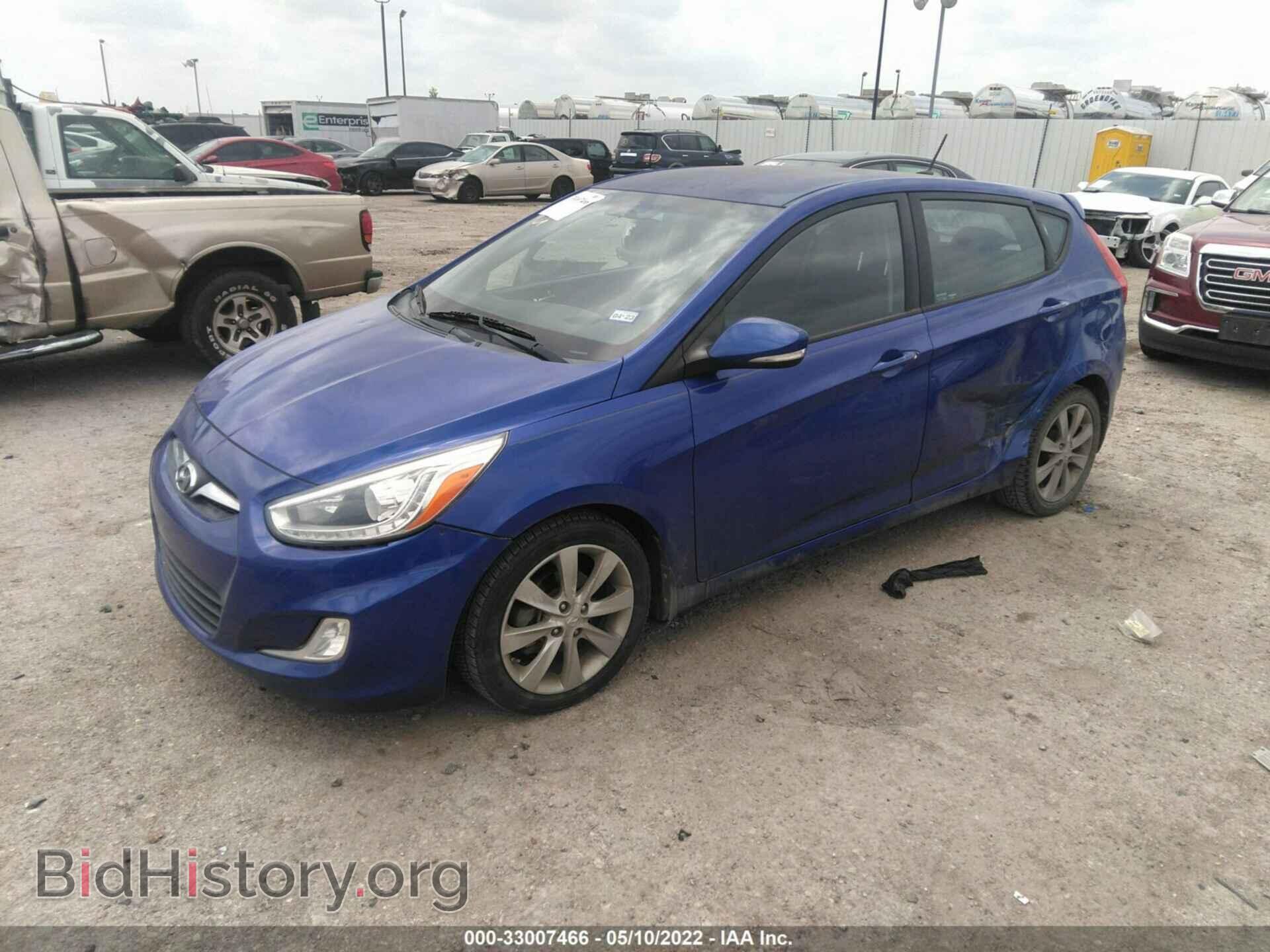 2014 HYUNDAI ACCENT - VIN: KMHCU5AE3EU142332 - Фото 2