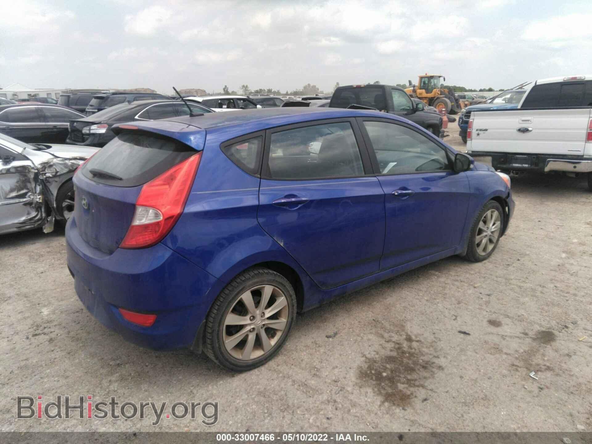 2014 HYUNDAI ACCENT - VIN: KMHCU5AE3EU142332 - Фото 4