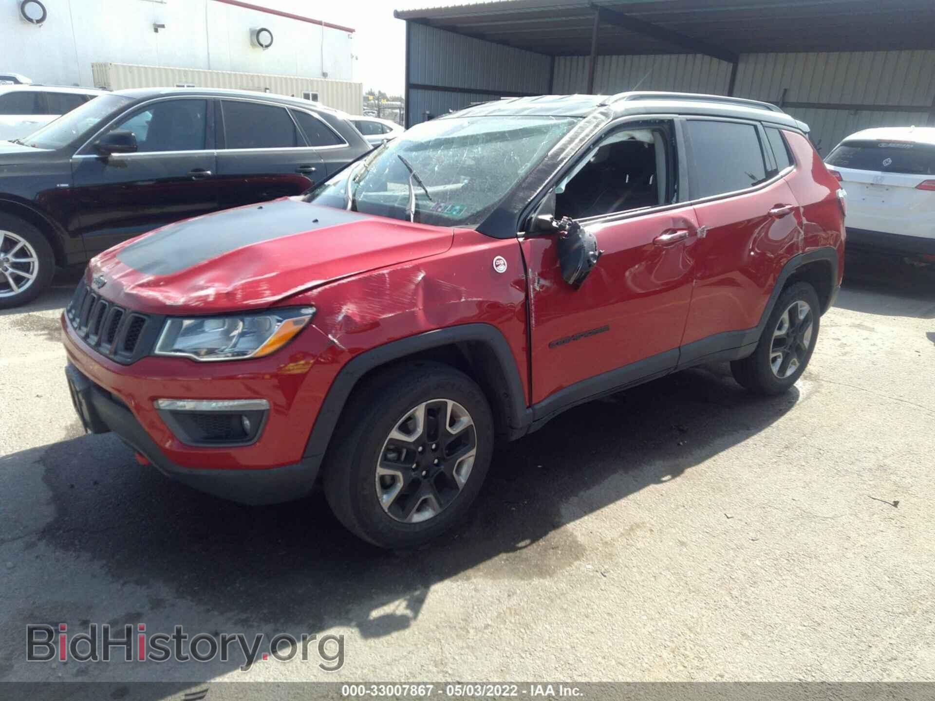 2018 JEEP COMPASS - VIN: 3C4NJDDB3JT441972 - Фото 2