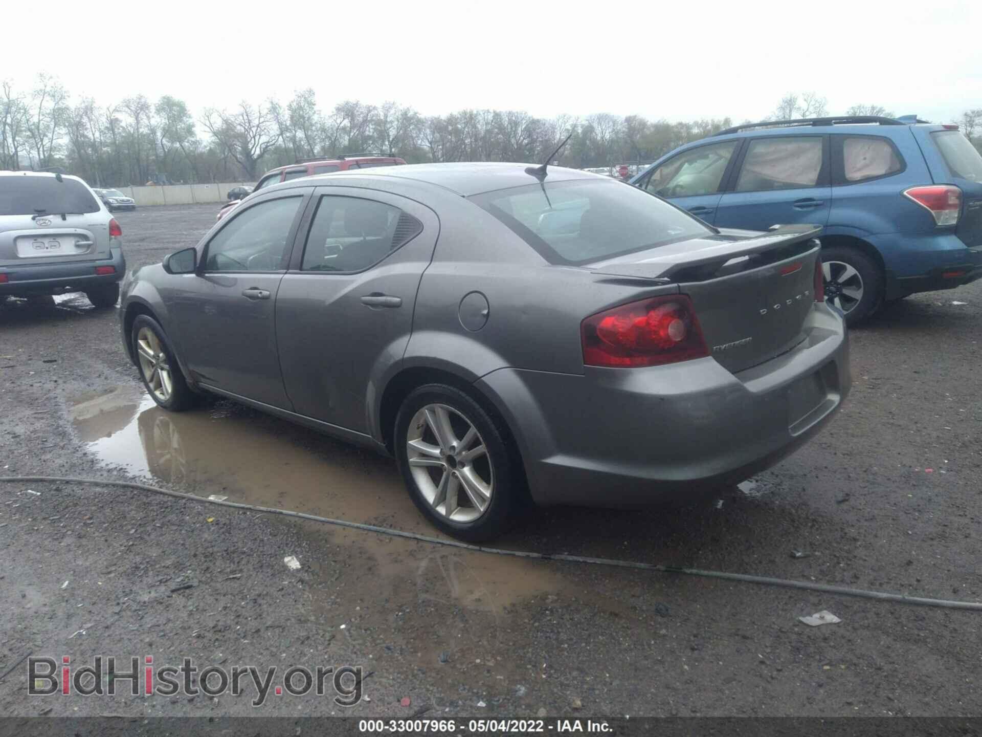 2013 DODGE AVENGER - VIN: 1C3CDZCB4DN556814 - Фото 3