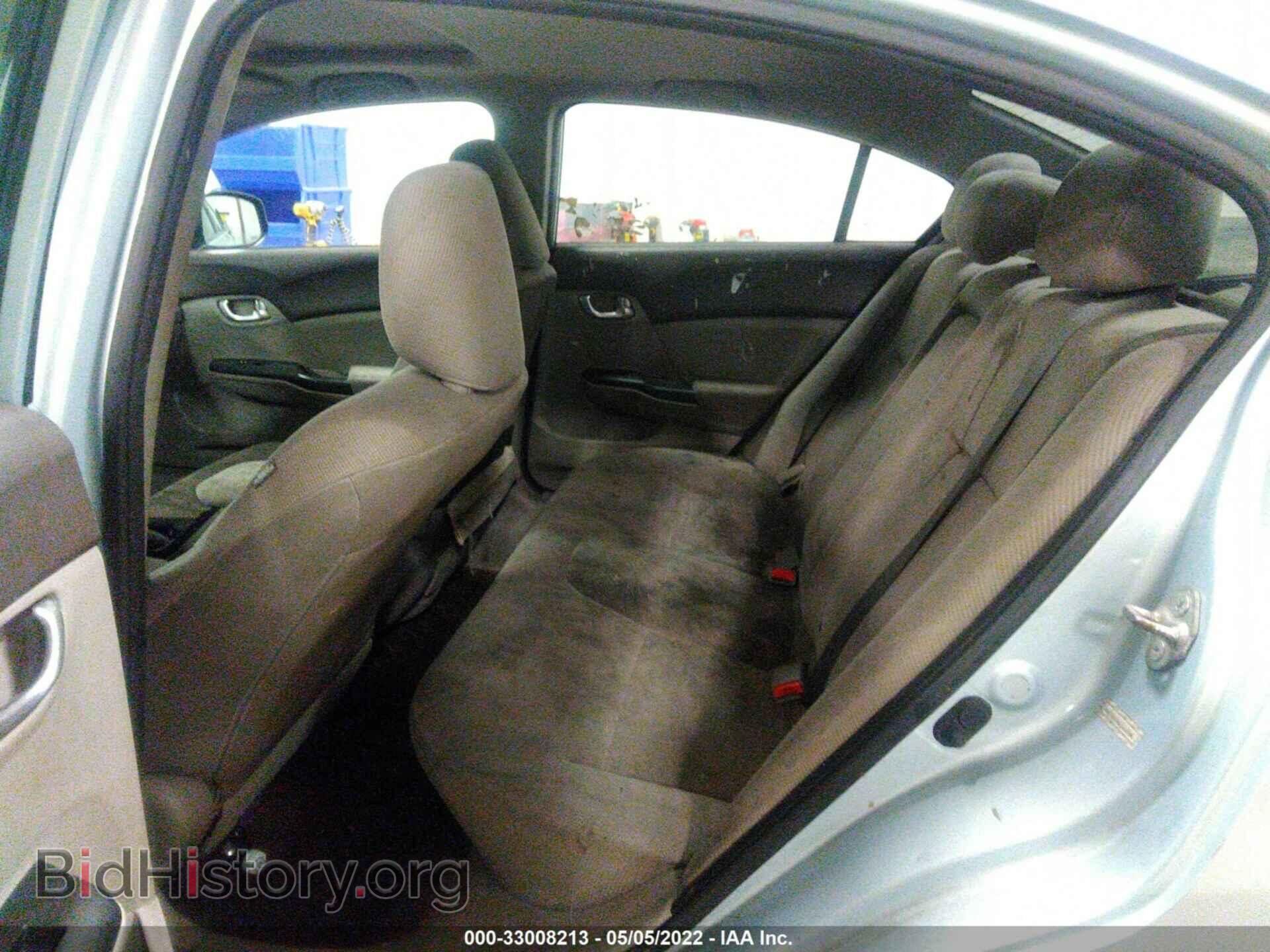 2012 HONDA CIVIC SDN - VIN: 2HGFB2F85CH542998 - Фото 8
