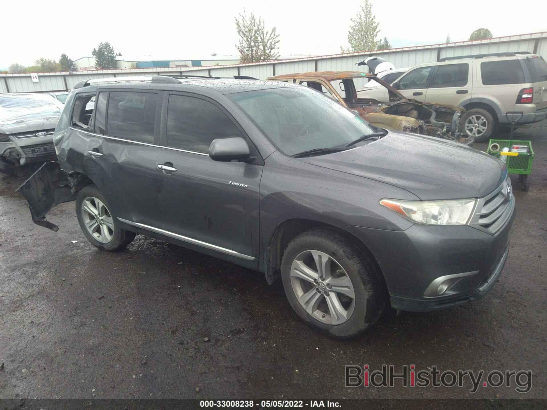 Фотография 5TDDK3EH3DS215077 - TOYOTA HIGHLANDER 2013