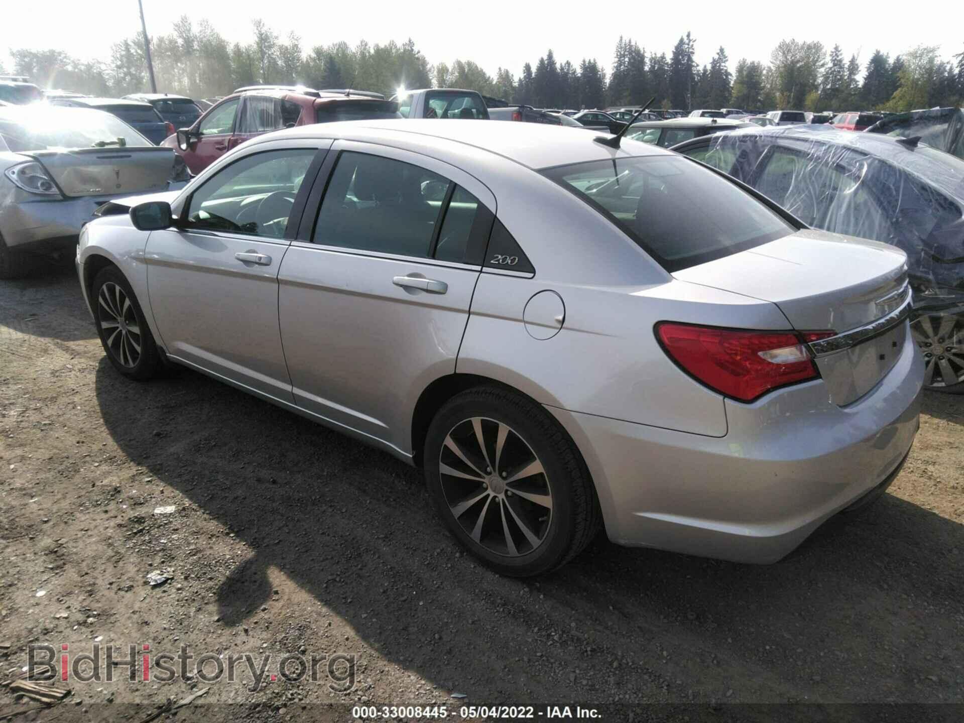 2012 CHRYSLER 200 - VIN: 1C3CCBBG8CN301136 - Фото 3