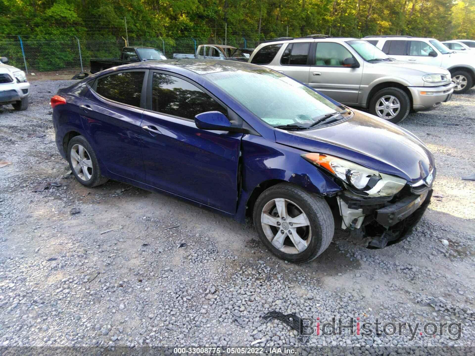 Photo 5NPDH4AE8BH000619 - HYUNDAI ELANTRA 2011