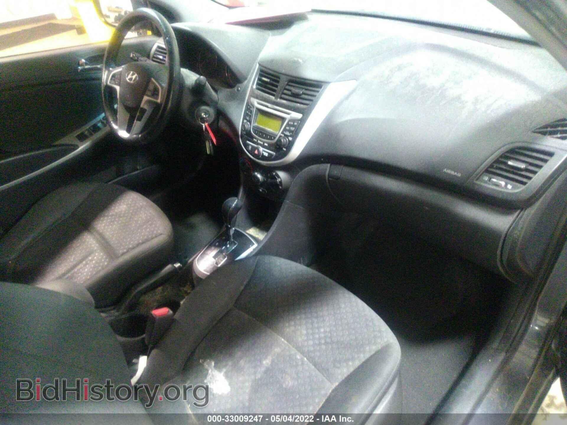 2012 HYUNDAI ACCENT - VIN: KMHCU5AE6CU005074 - Фото 5
