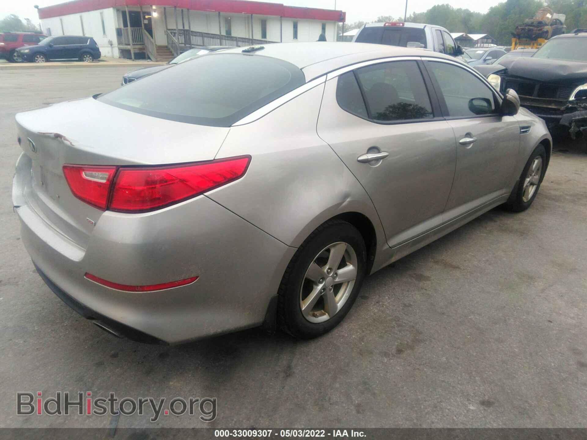 2015 KIA OPTIMA - VIN: 5XXGM4A77FG385313 - Photo 4