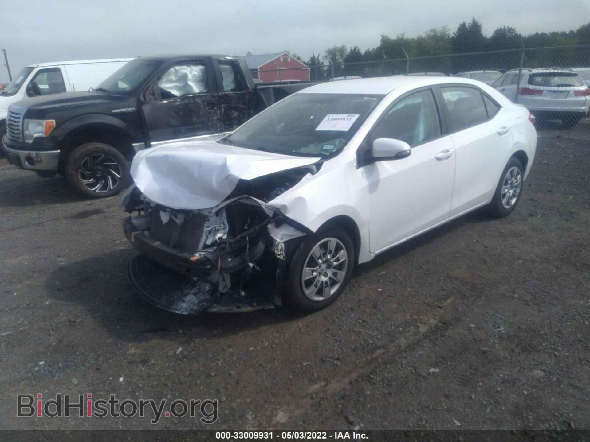 2014 TOYOTA COROLLA - VIN: 2T1BURHE9EC133435 - Фото 2