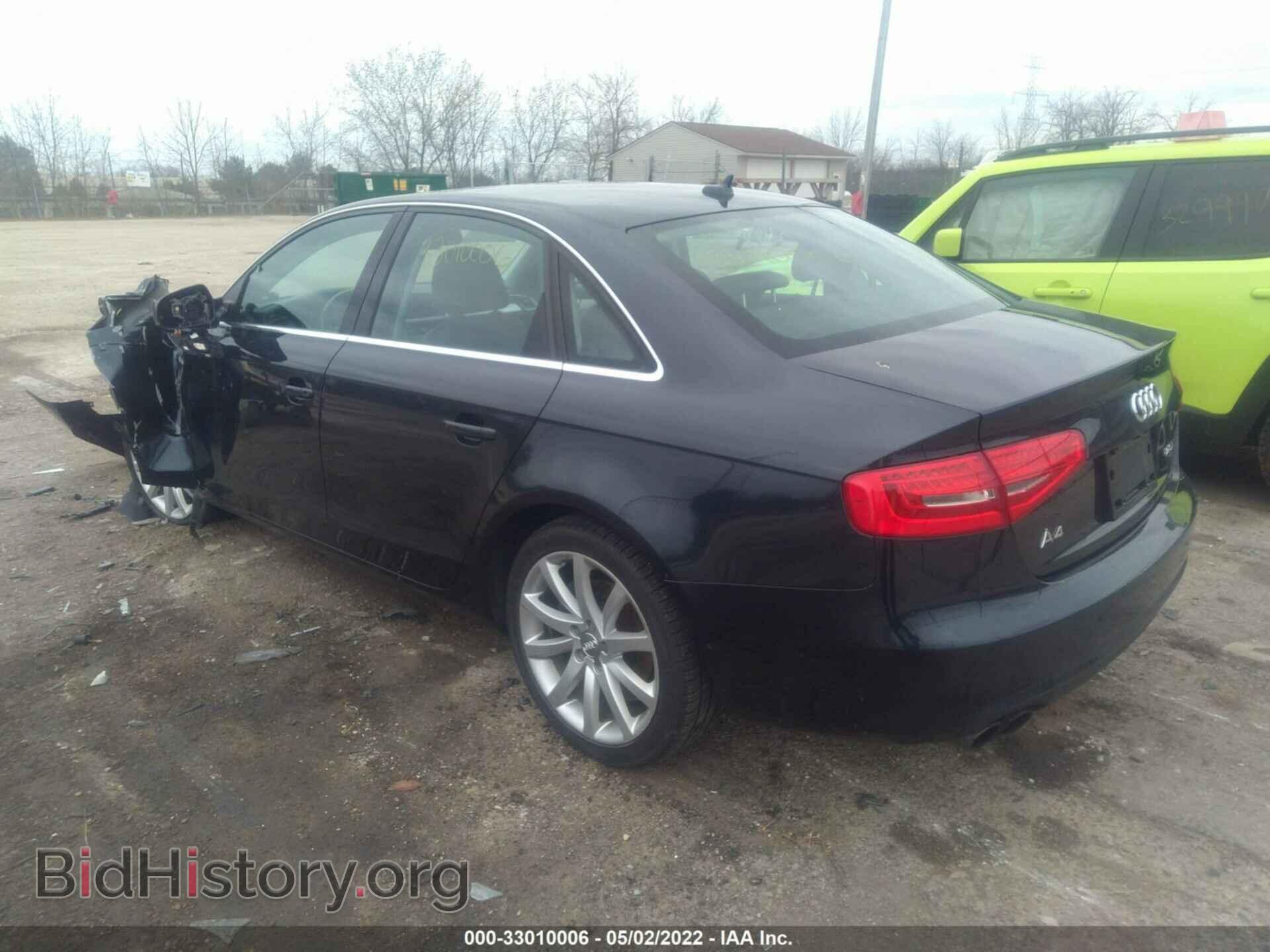 2013 AUDI A4 - VIN: WAUFFAFL3DN004663 - Фото 3