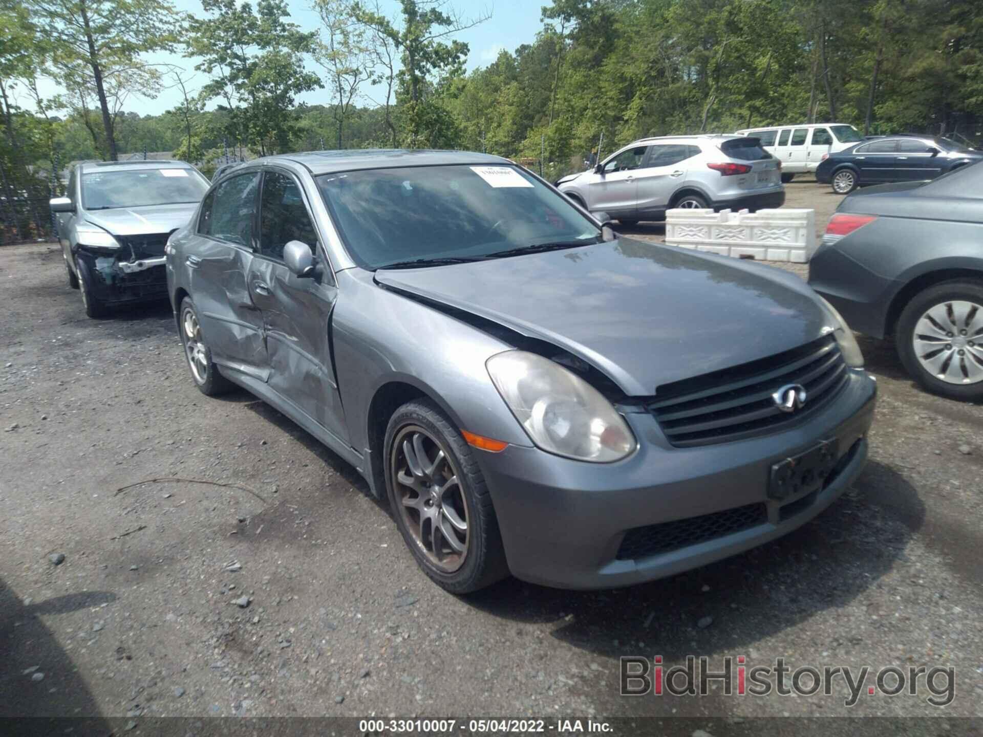 Photo JNKCV51F76M617667 - INFINITI G35 SEDAN 2006