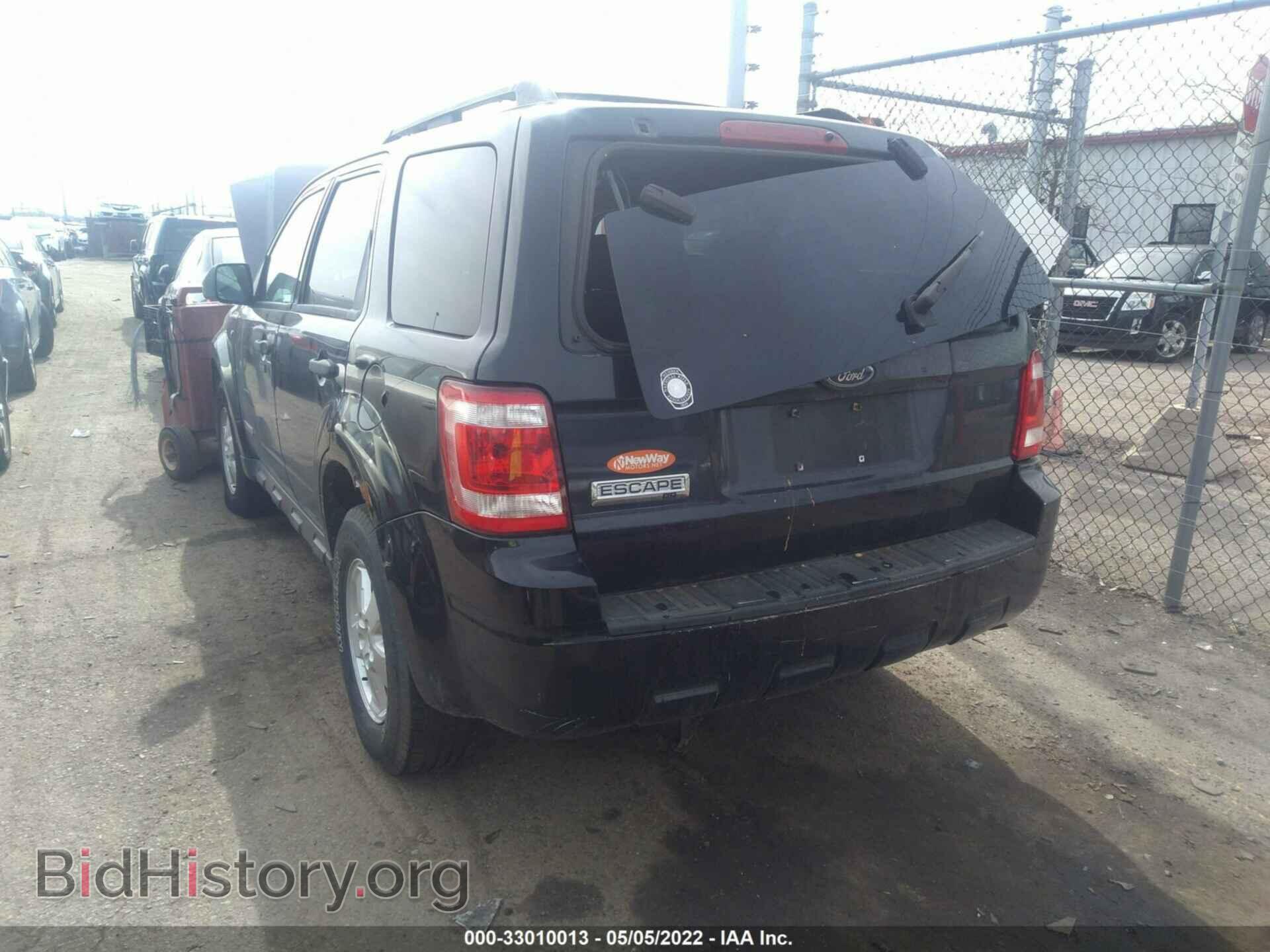2008 FORD ESCAPE - VIN: 1FMCU03178KC79478 - Фото 3