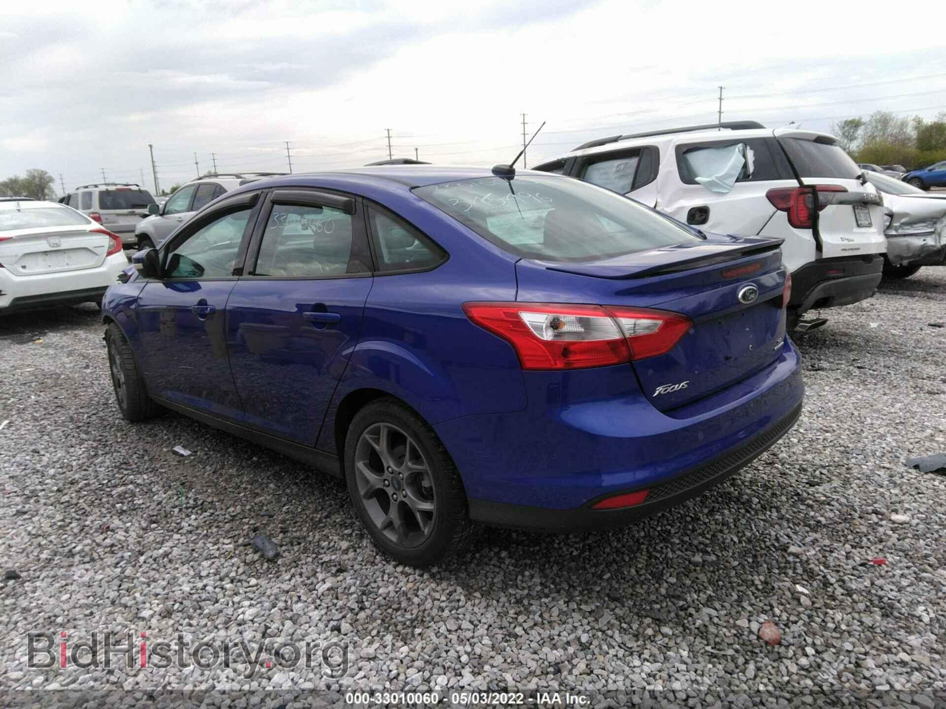 2013 FORD FOCUS - VIN: 1FADP3F20DL345496 - Фото 3