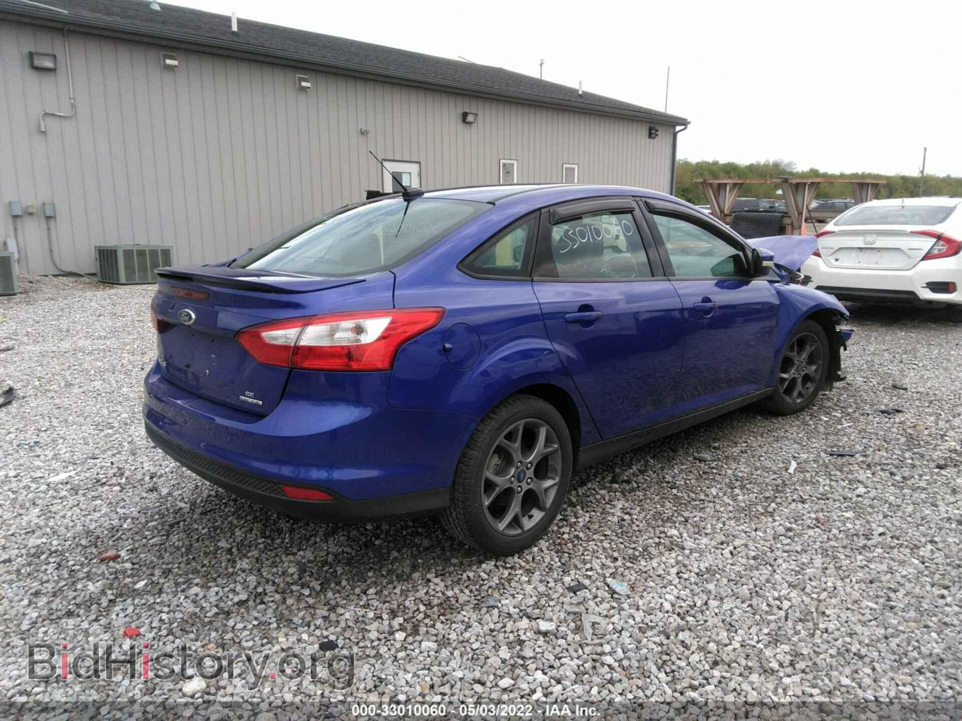 2013 FORD FOCUS - VIN: 1FADP3F20DL345496 - Фото 4