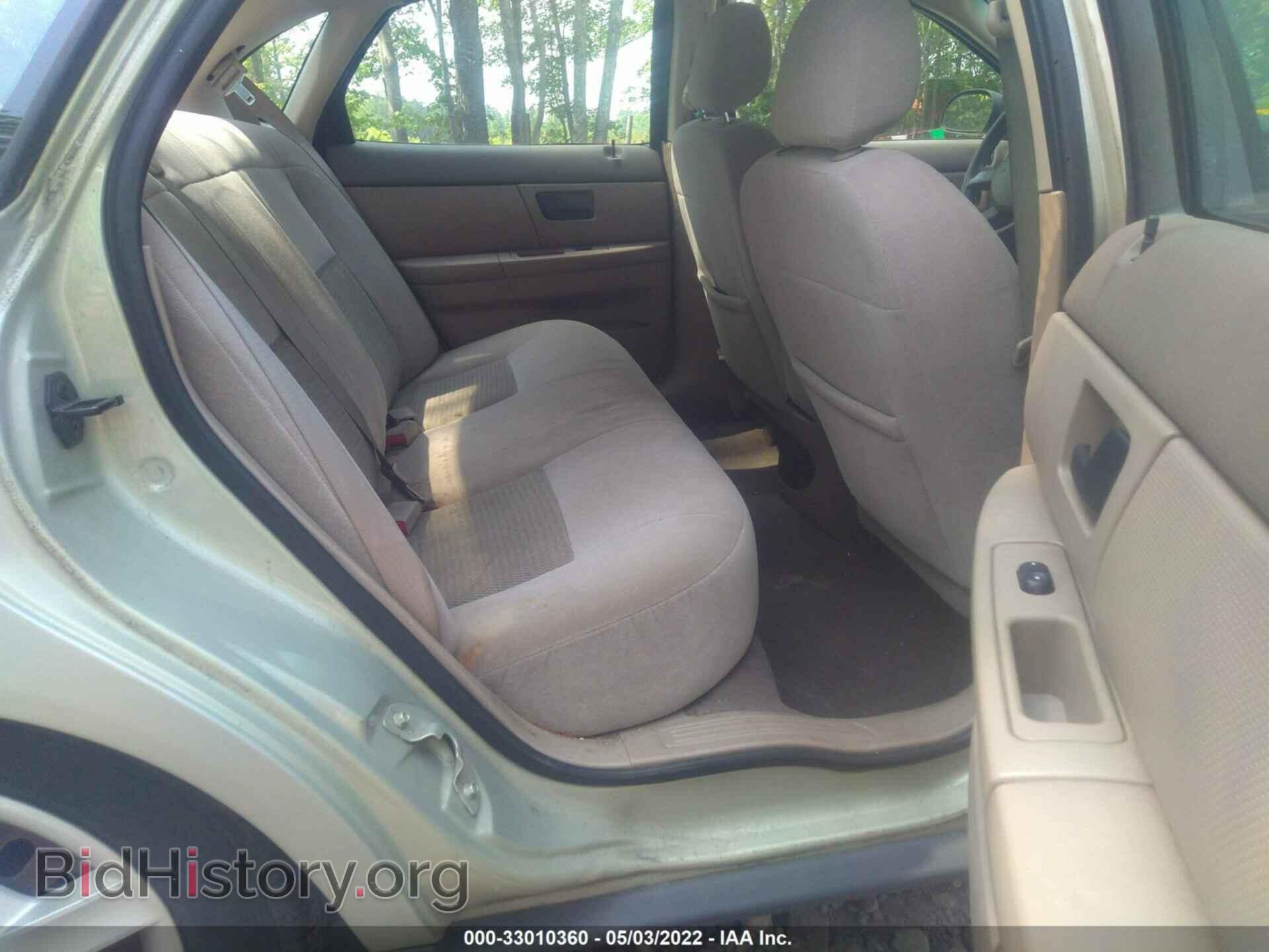2006 FORD TAURUS - VIN: 1FAFP53U76A106360 - Фото 8