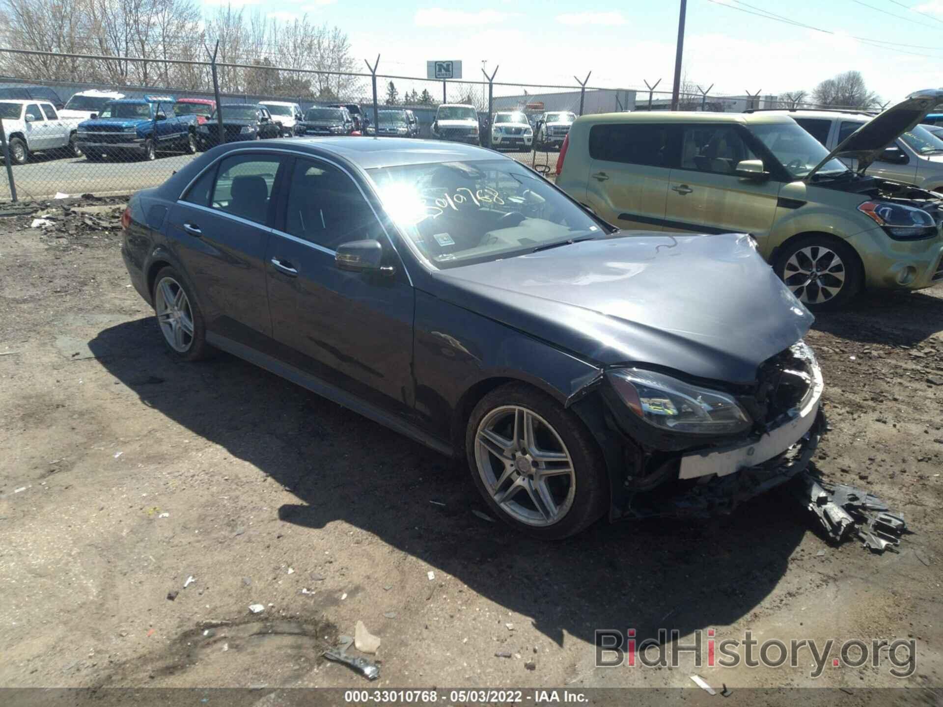 Photo WDDHF8JB8EA887614 - MERCEDES-BENZ E-CLASS 2014