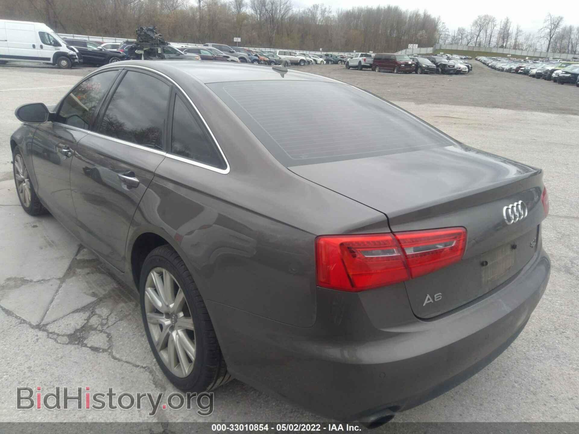 2013 AUDI A6 - VIN: WAUGGAFC8DN095141 - Фото 3