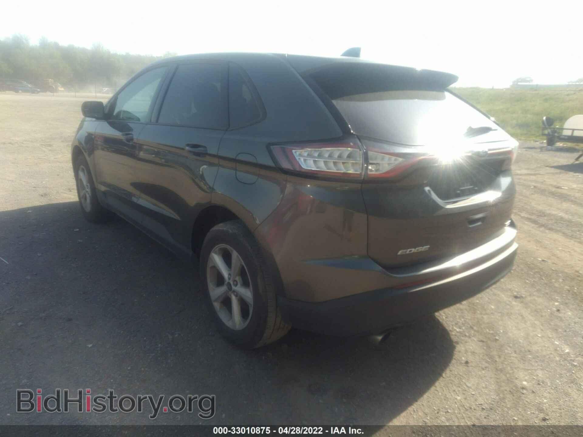 2016 FORD EDGE - VIN: 2FMPK3G94GBB25618 - Фото 3