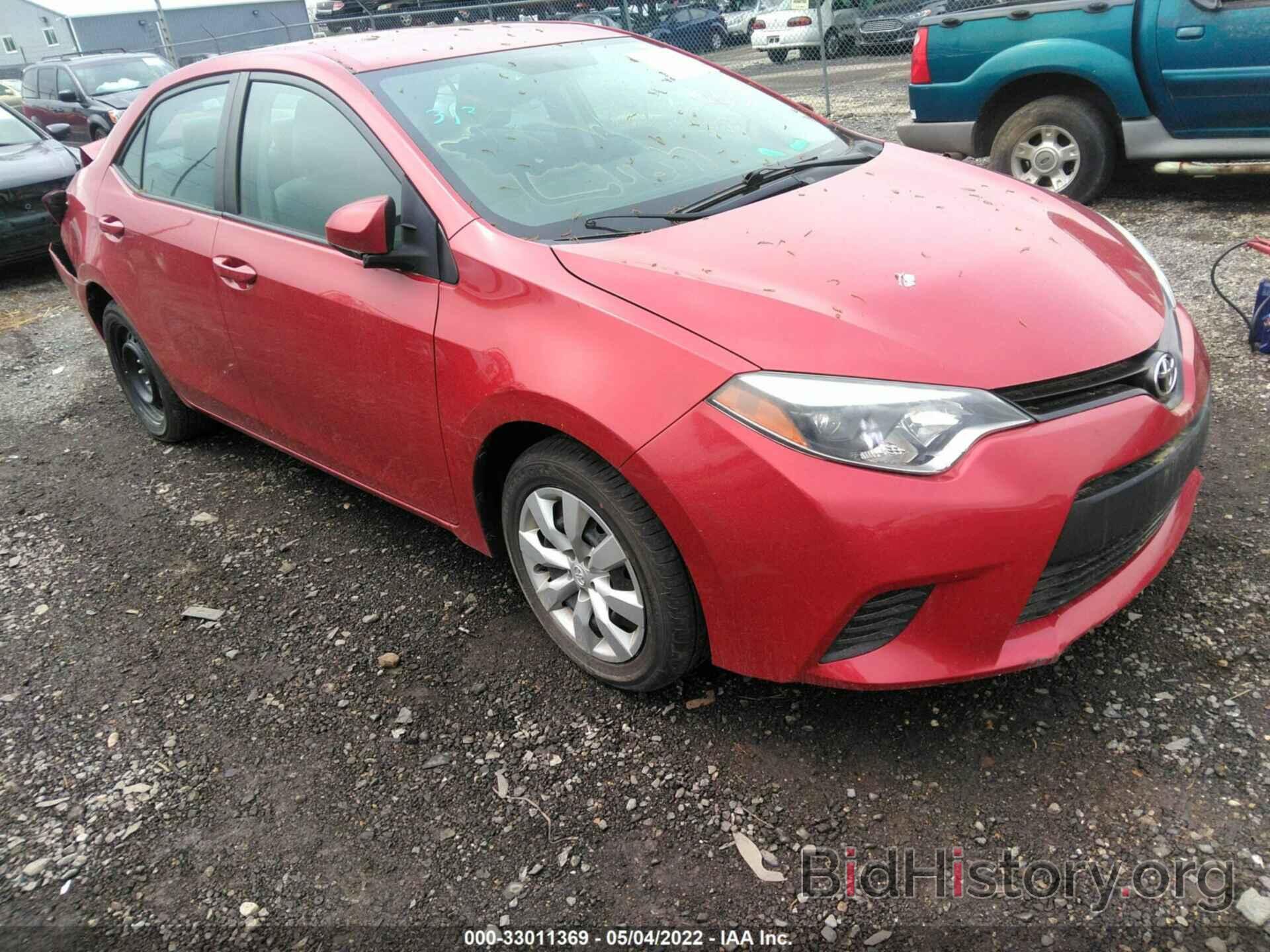 Photo 2T1BURHE0EC107872 - TOYOTA COROLLA 2014