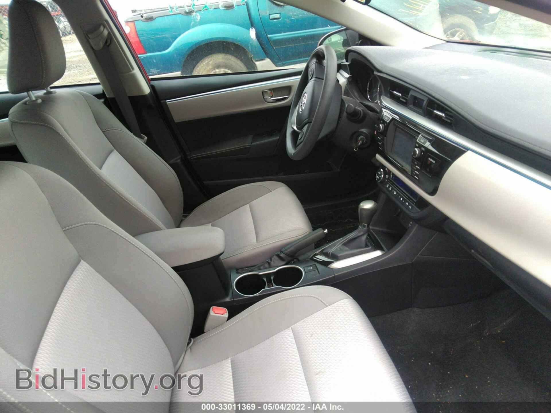 2014 TOYOTA COROLLA - VIN: 2T1BURHE0EC107872 - Фото 5