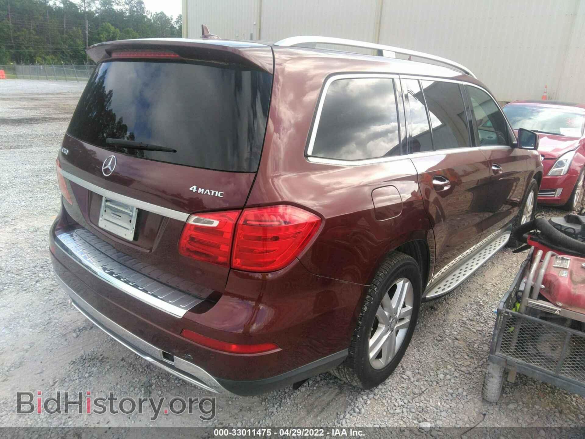 2014 MERCEDES-BENZ GL-CLASS - VIN: 4JGDF7CE2EA417391 - Фото 4