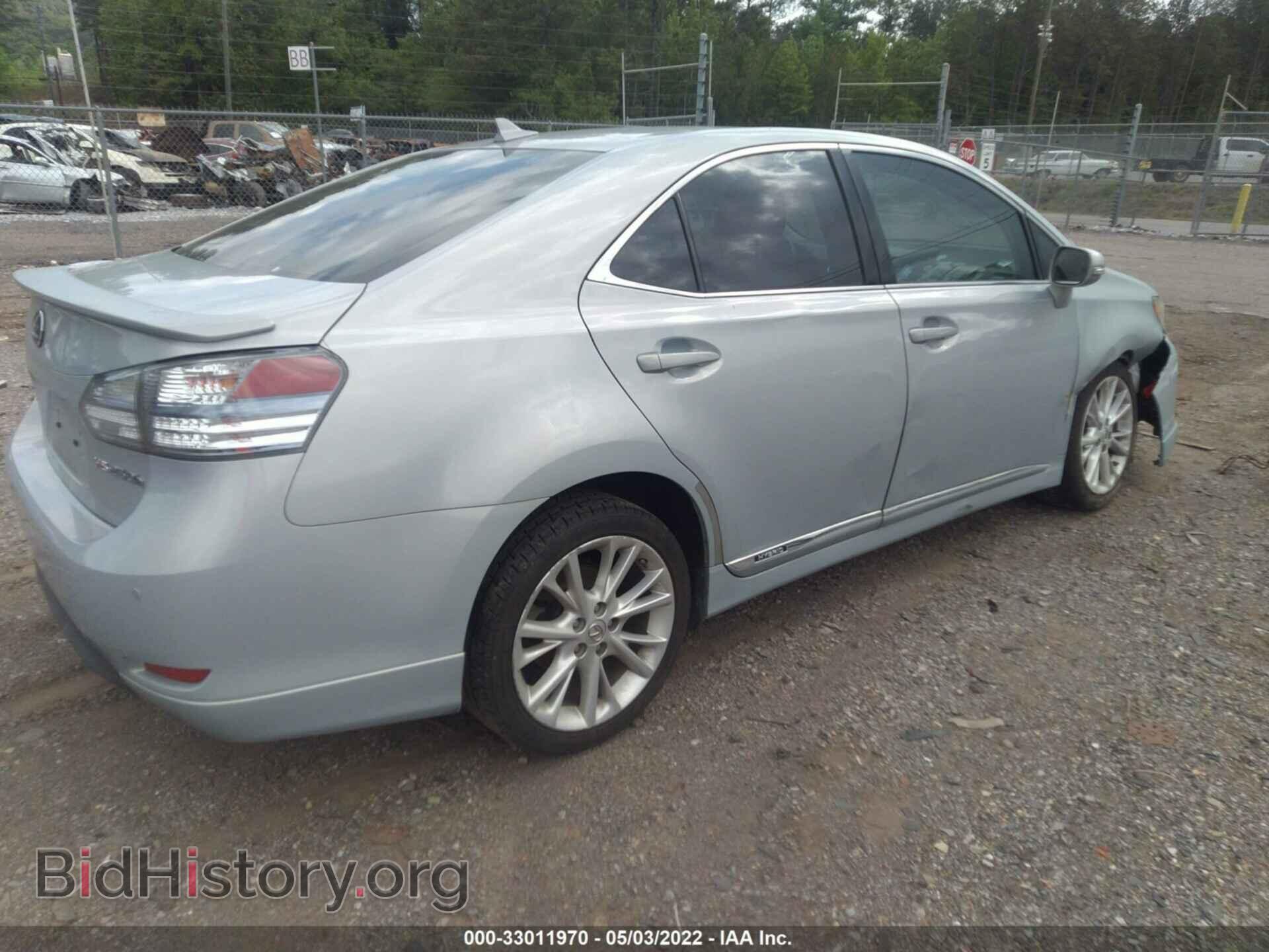 2010 LEXUS HS 250H - VIN: JTHBB1BAXA2020470 - Фото 4