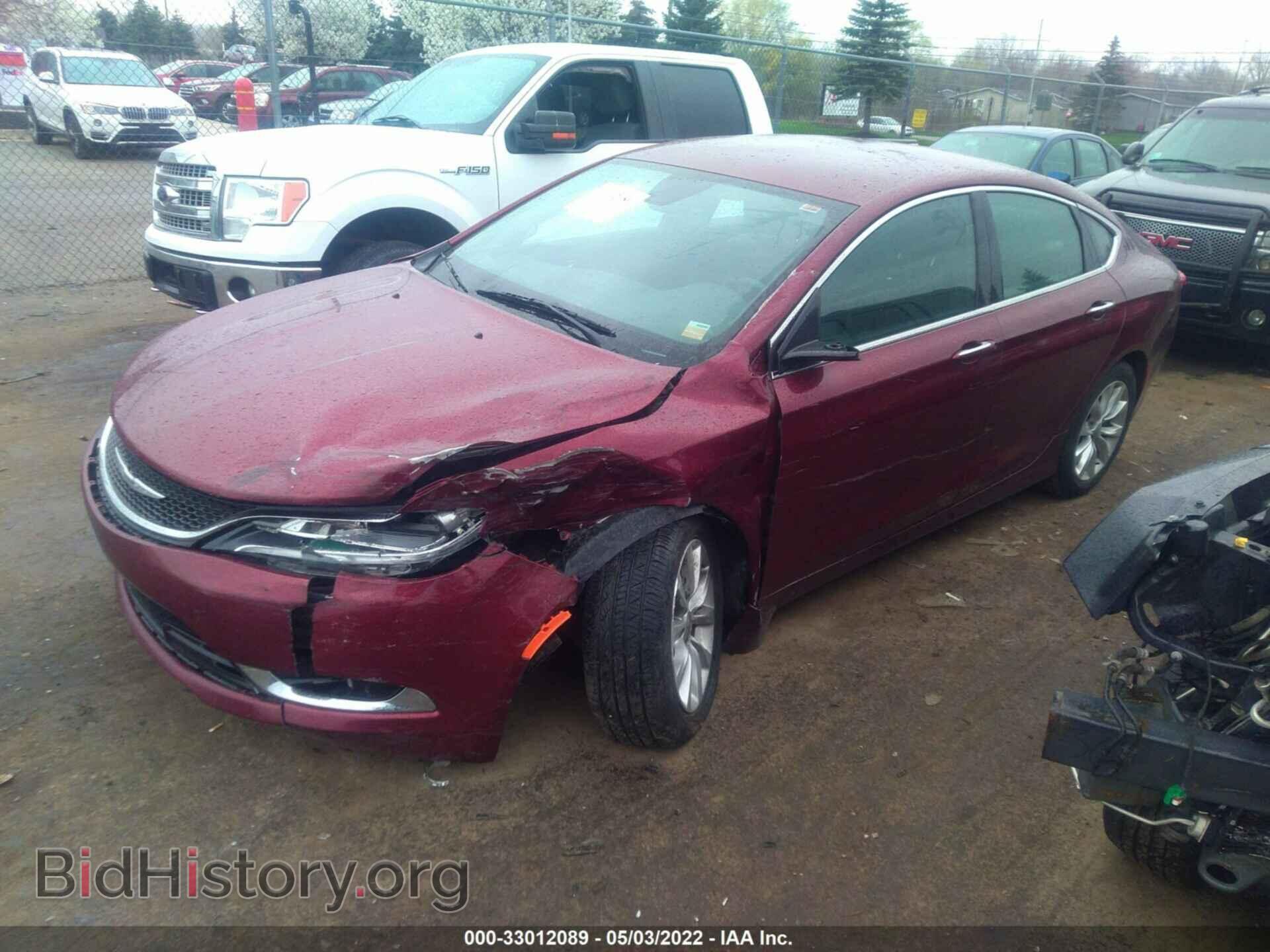 2015 CHRYSLER 200 - VIN: 1C3CCCCB8FN537461 - Фото 2