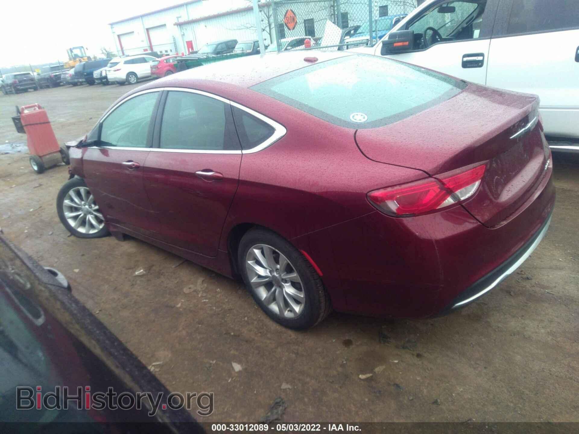 2015 CHRYSLER 200 - VIN: 1C3CCCCB8FN537461 - Фото 3