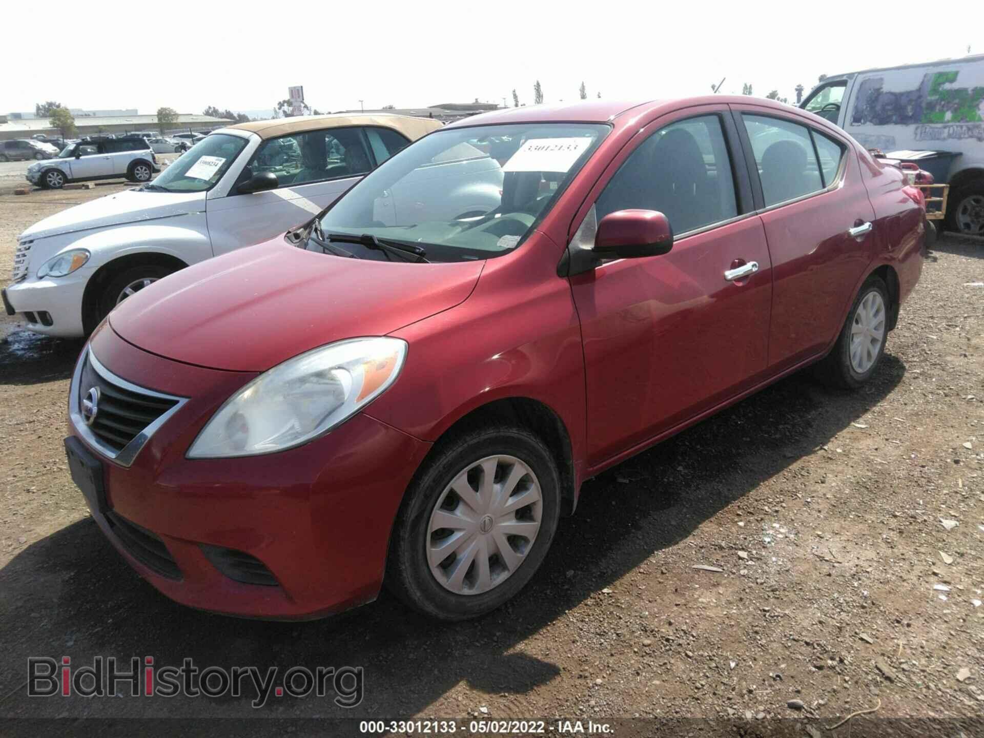 2013 NISSAN VERSA - VIN: 3N1CN7AP1DL883783 - Фото 2