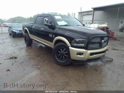 2013 RAM 2500 Laramie Longhorn, черный — VIN 3C6UR5GL8DG605171, IAAI