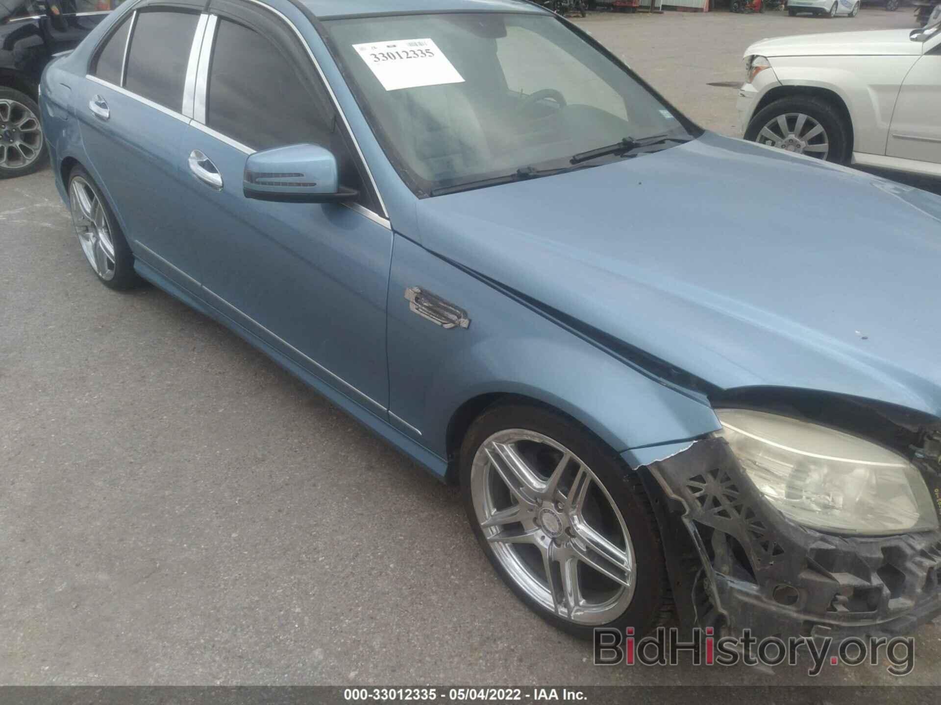 Photo WDDGF5EB0AR122526 - MERCEDES-BENZ C-CLASS 2010