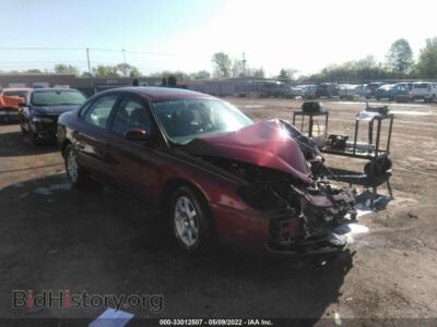 2007 Ford TAURUS SEL, бордовый — VIN 1FAFP56U37A162471, IAAI