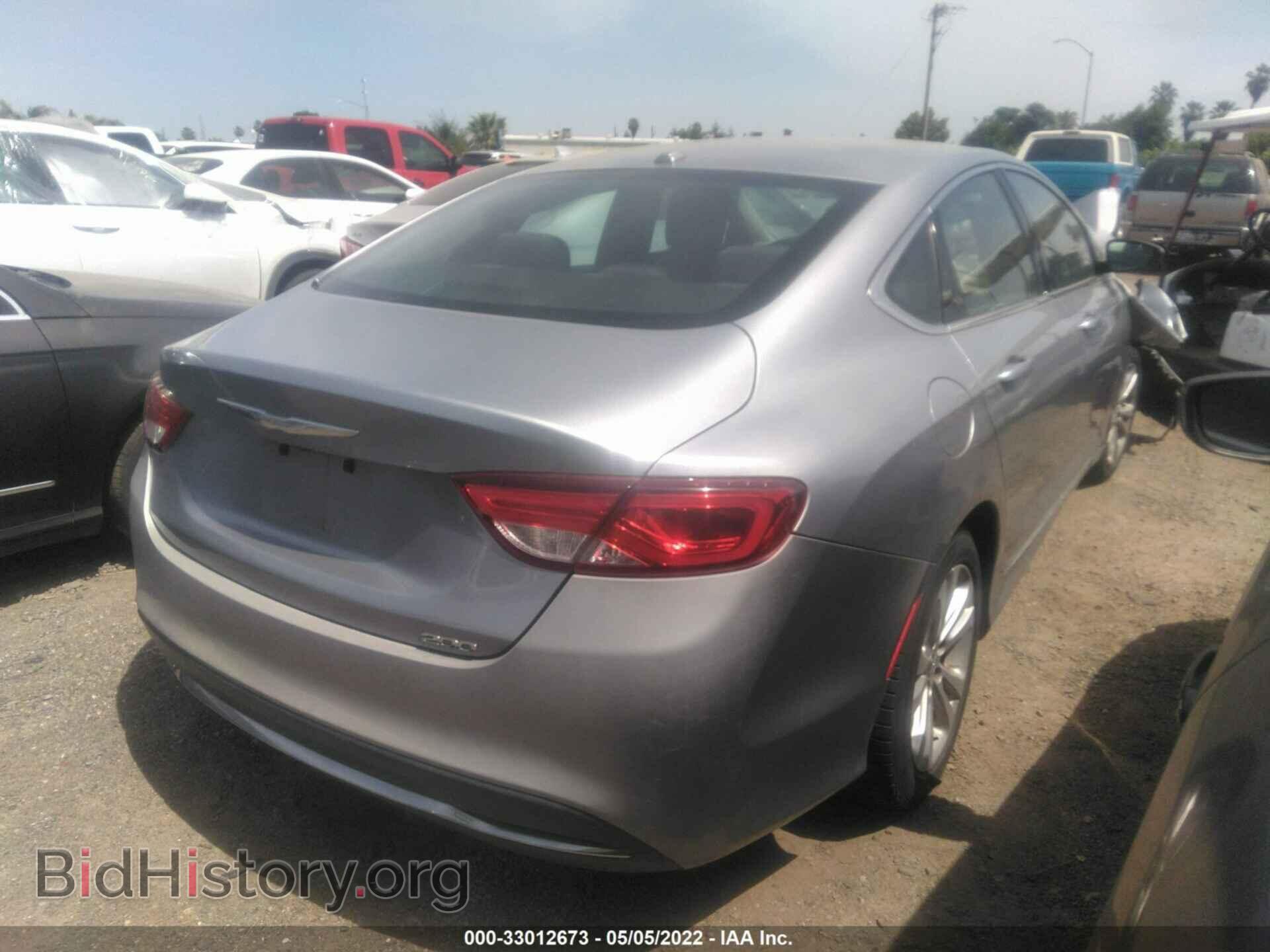 2015 CHRYSLER 200 - VIN: 1C3CCCAB6FN624648 - Фото 4