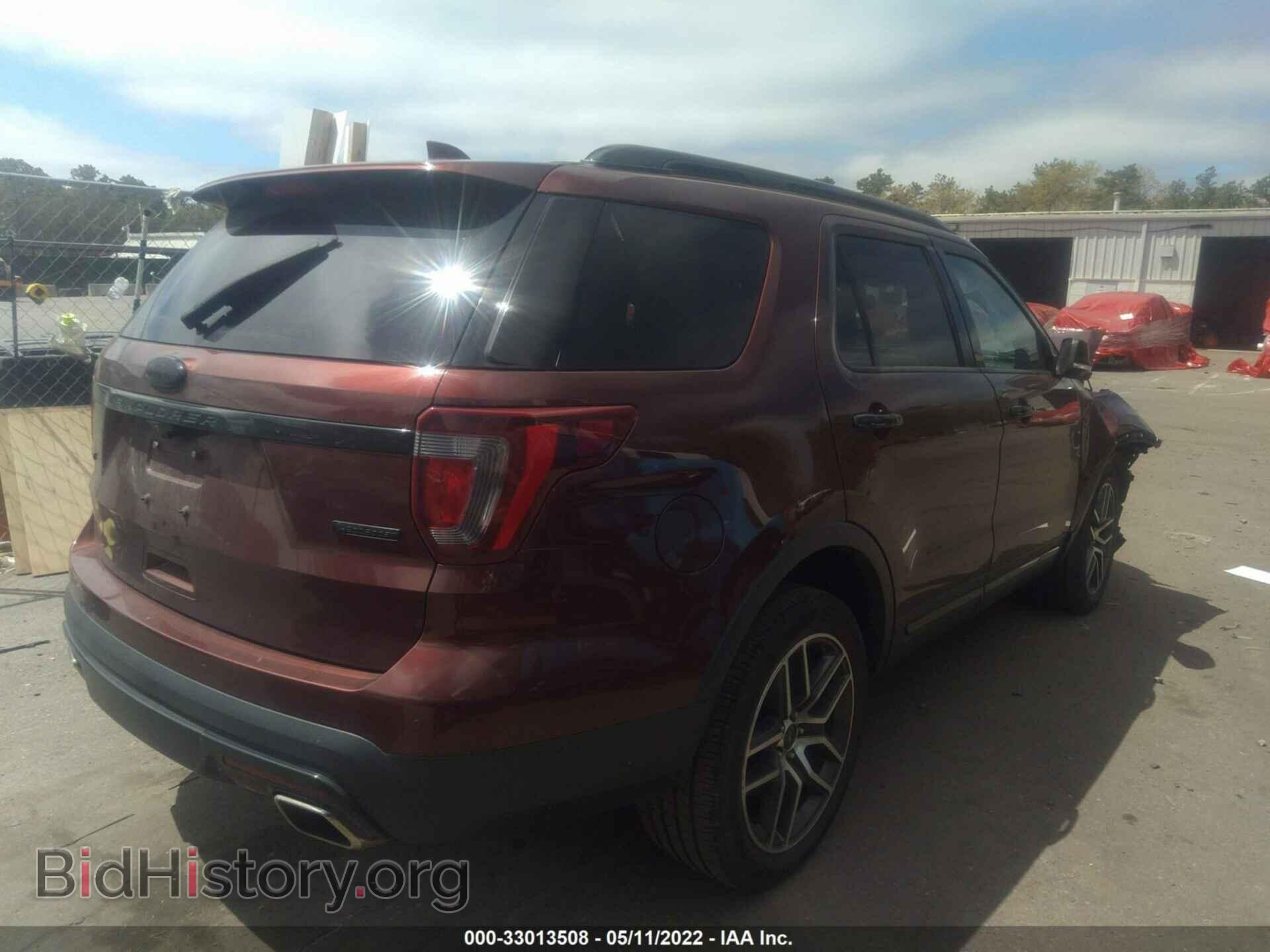 2016 FORD EXPLORER - VIN: 1FM5K8GT7GGC45583 - Фото 4