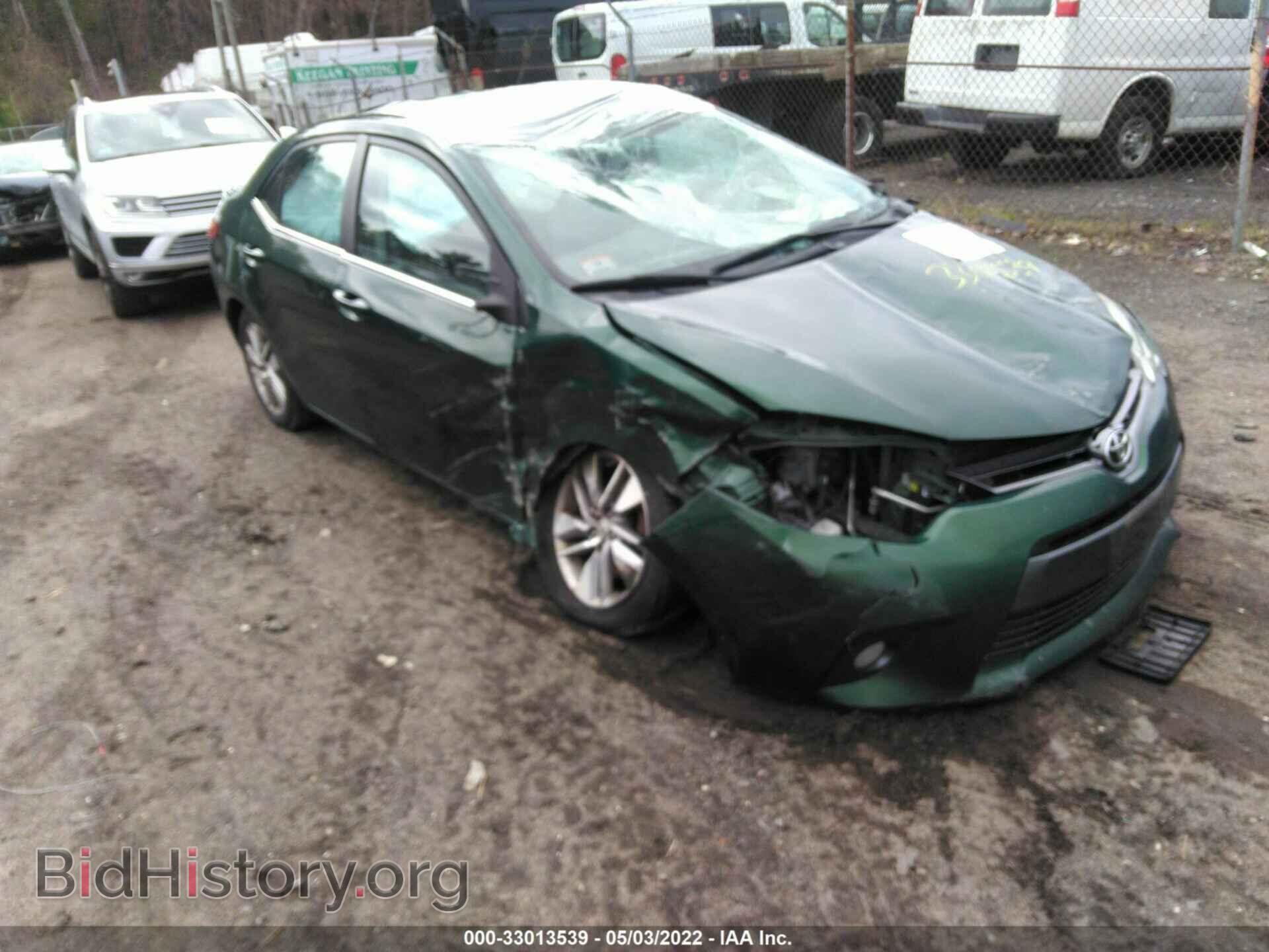 Photo 2T1BPRHE9FC481194 - TOYOTA COROLLA 2015