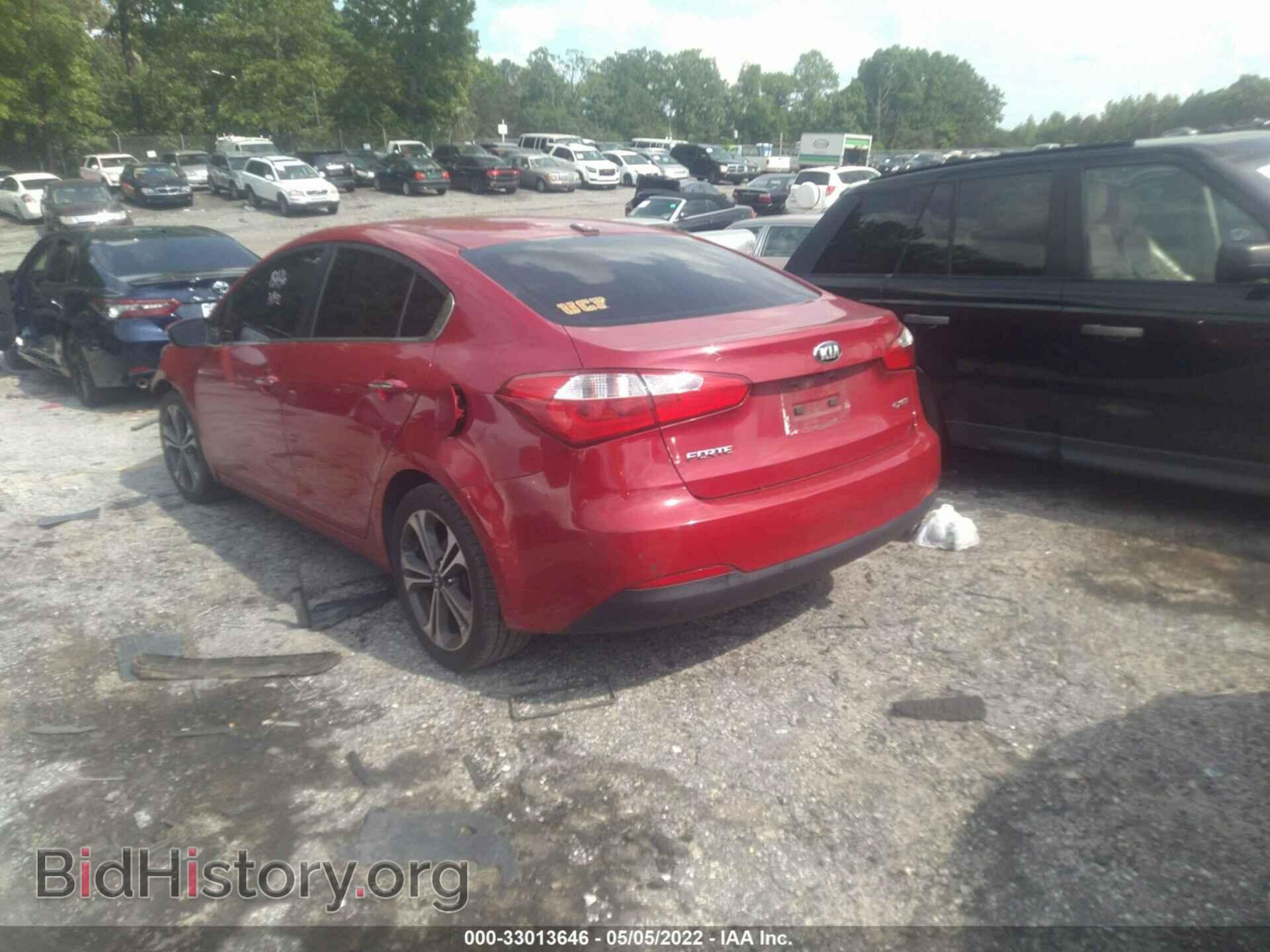2014 KIA FORTE - VIN: KNAFX4A86E5115436 - Photo 3