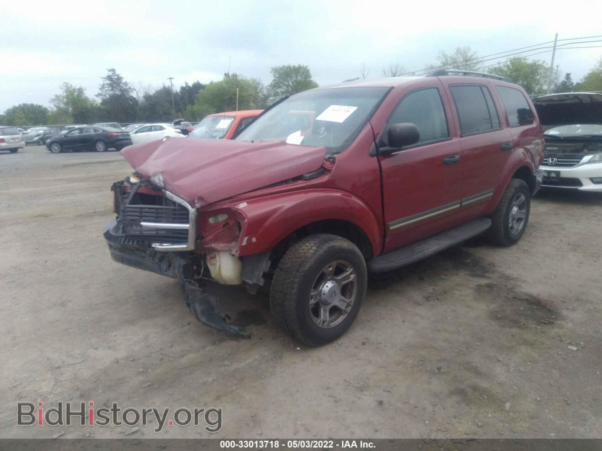 2006 DODGE DURANGO - VIN: 1D4HB482X6F176394 - Фото 2