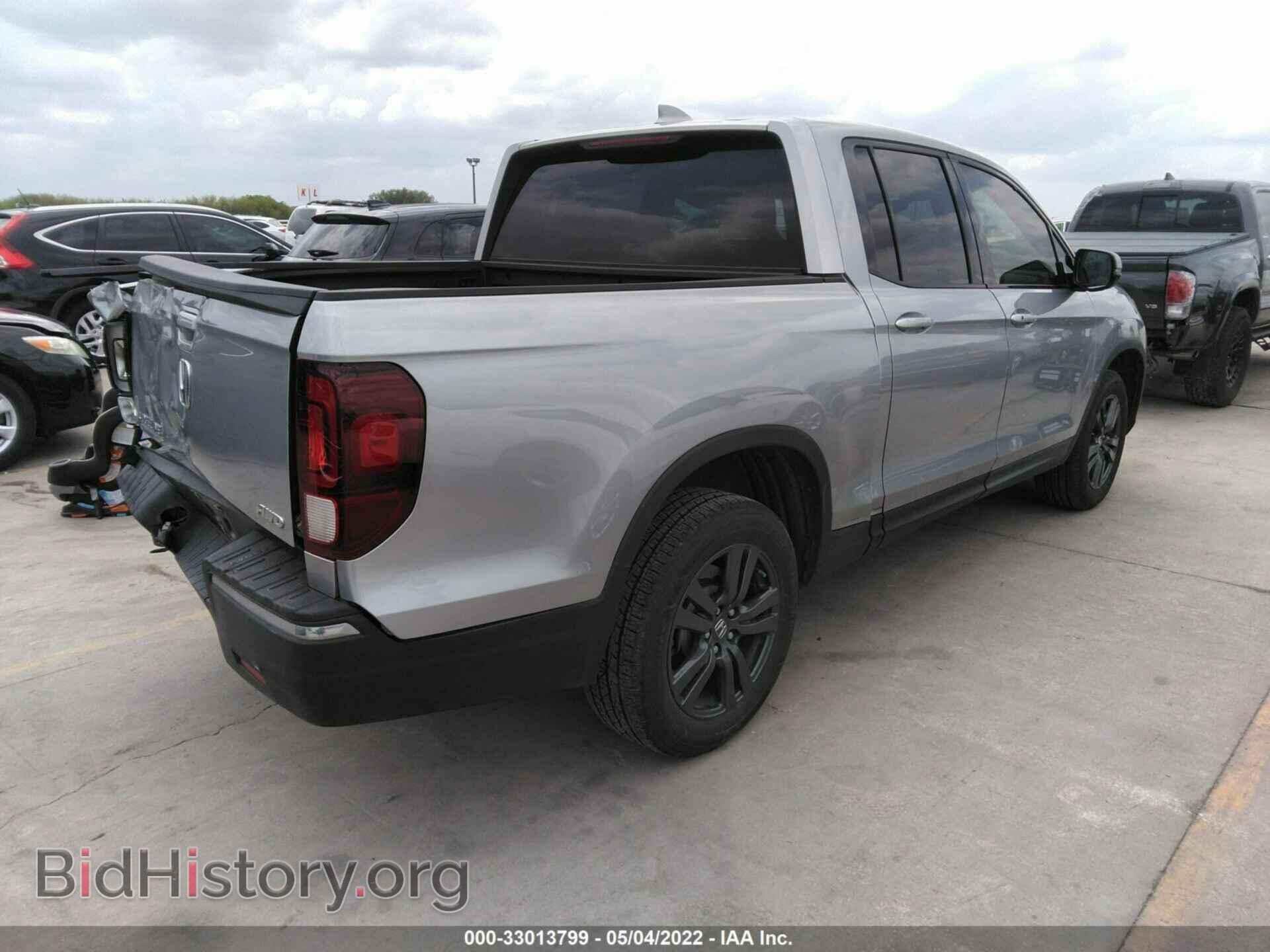 2019 HONDA RIDGELINE - VIN: 5FPYK3F18KB040322 - Фото 4