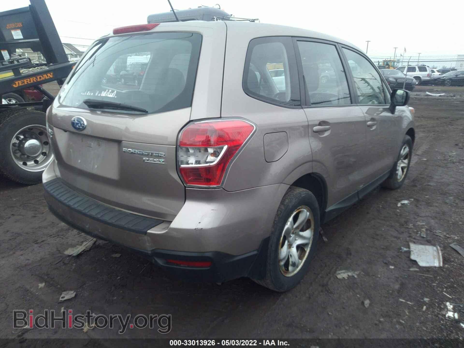 2015 SUBARU FORESTER - VIN: JF2SJAAC7FH811455 - Фото 4