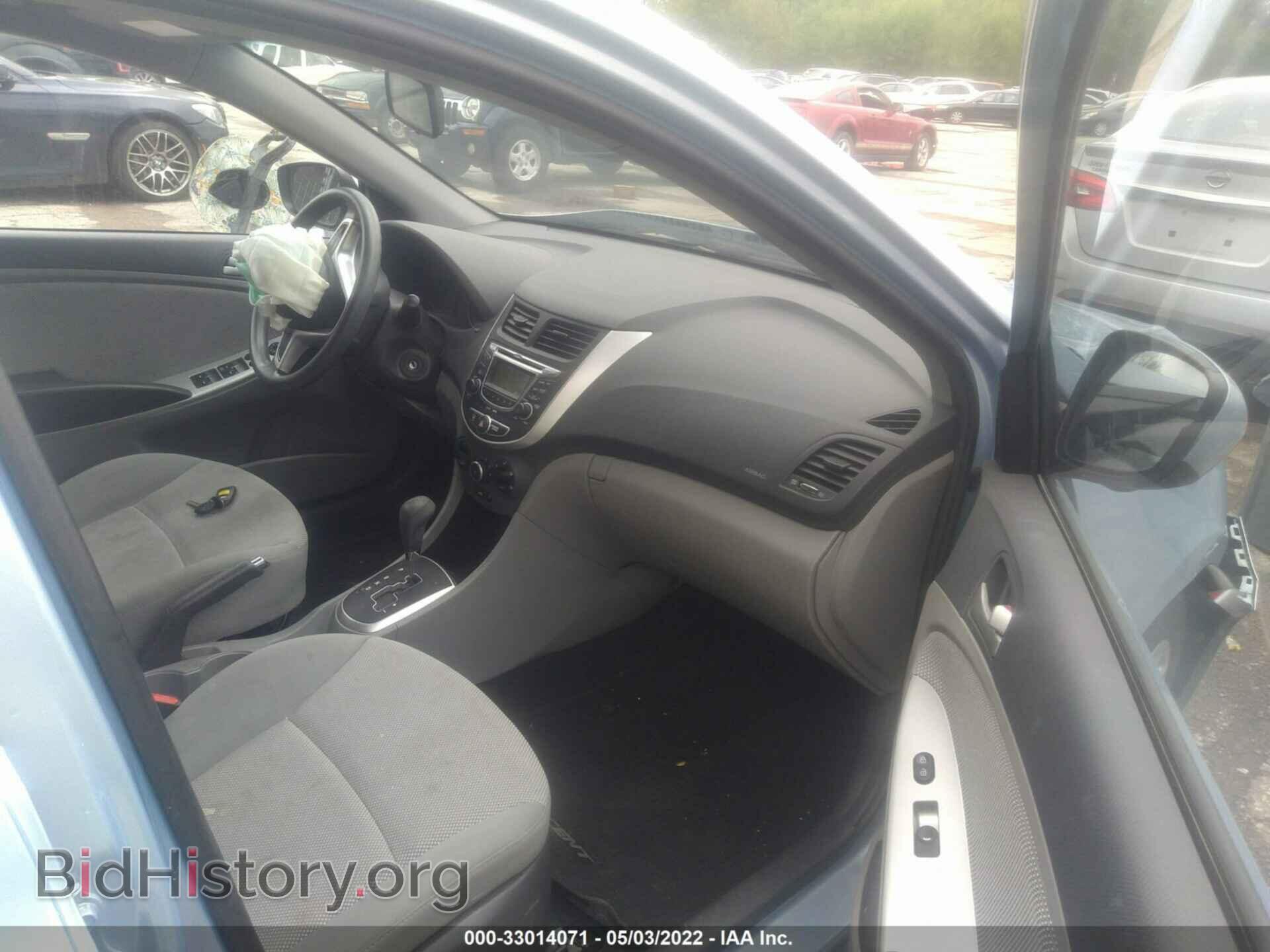 2013 HYUNDAI ACCENT - VIN: KMHCT5AE9DU102449 - Фото 5