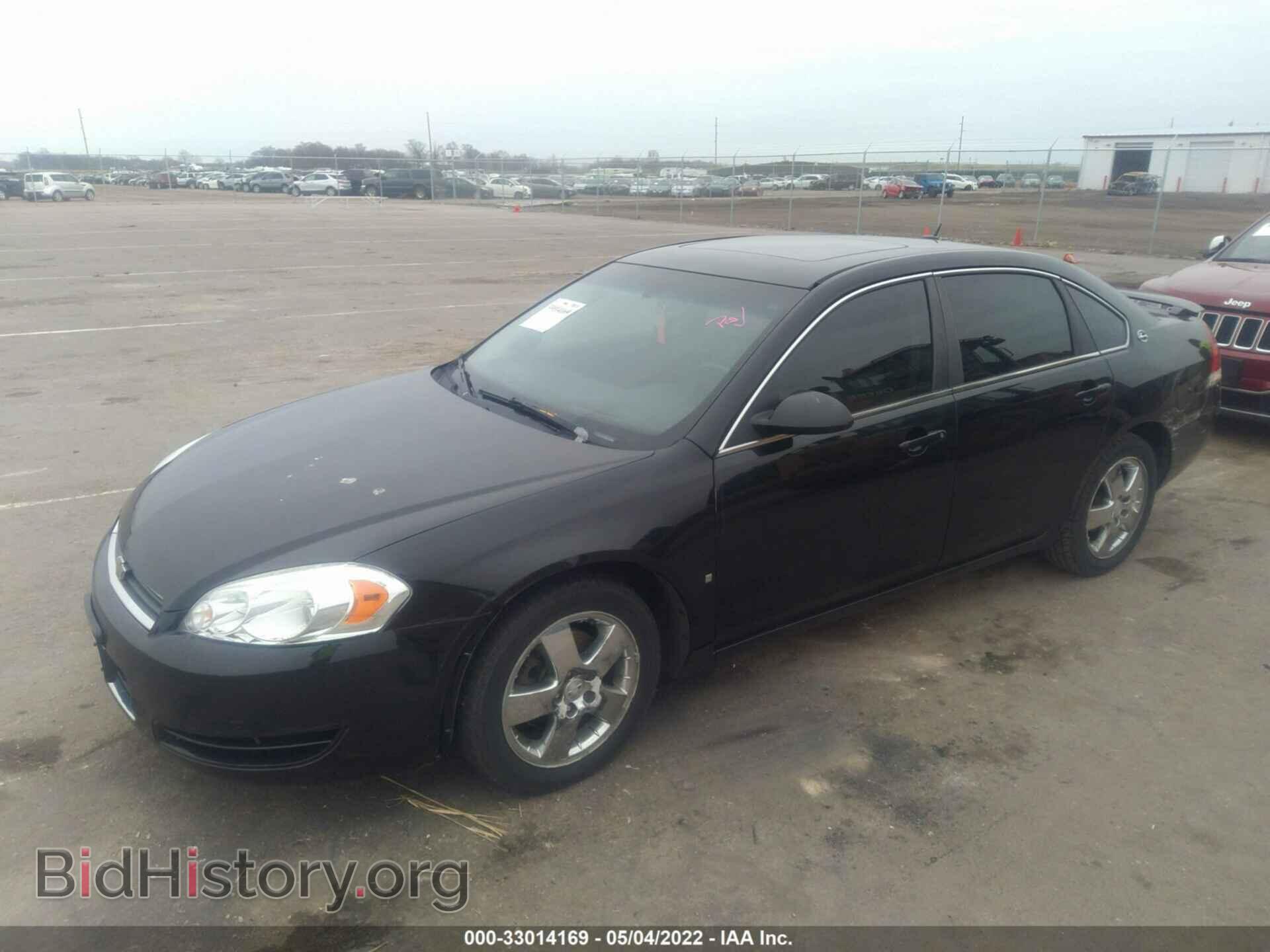 2008 CHEVROLET IMPALA - VIN: 2G1WT58K981290168 - Фото 2
