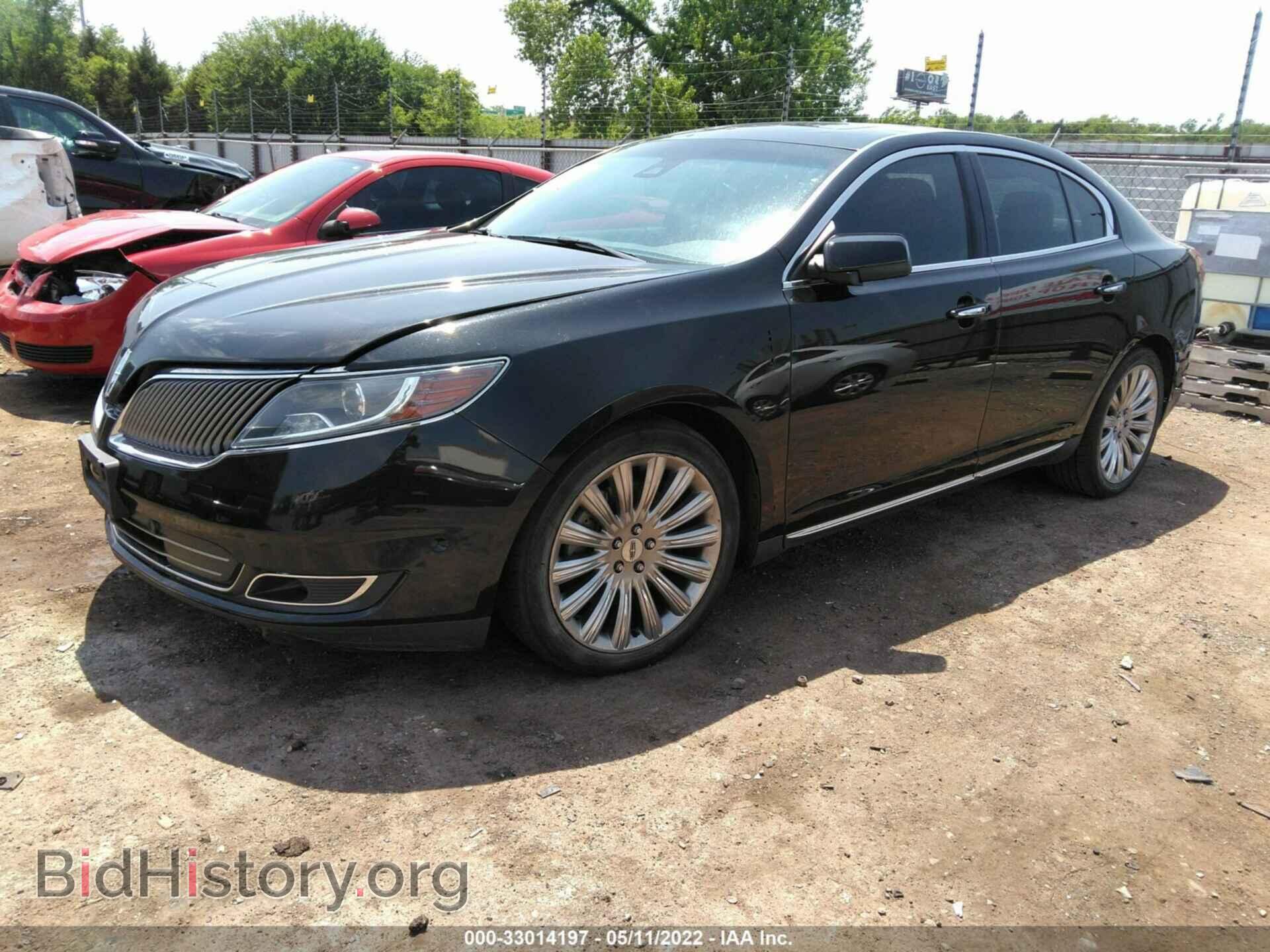 2014 LINCOLN MKS - VIN: 1LNHL9DK6EG604639 - Фото 2