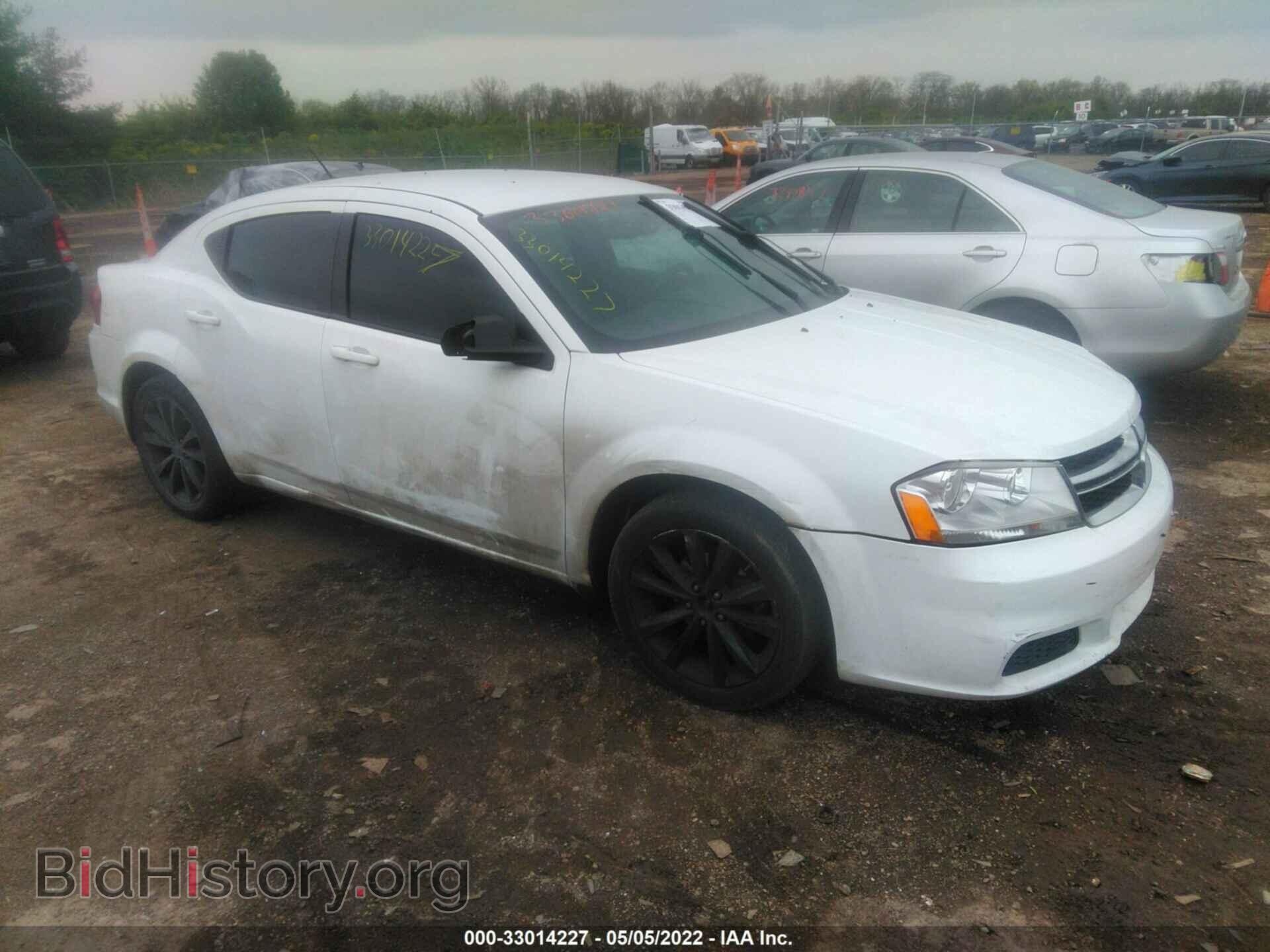 Photo 1C3CDZAGXEN160502 - DODGE AVENGER 2014