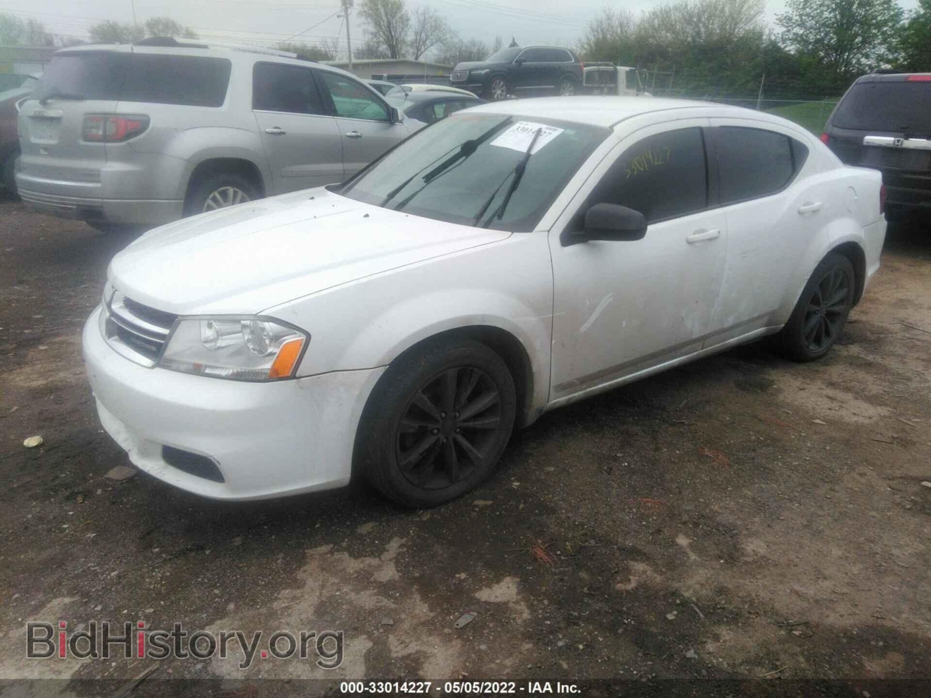 2014 DODGE AVENGER - VIN: 1C3CDZAGXEN160502 - Photo 2