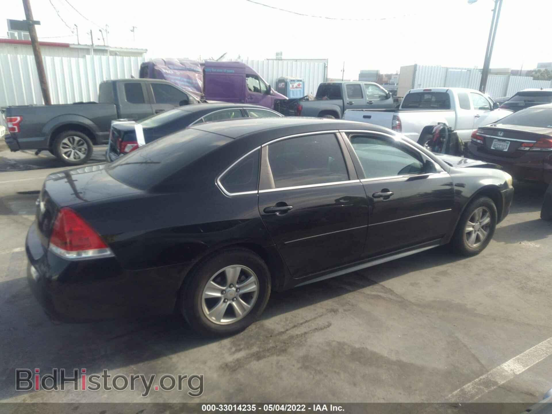2013 CHEVROLET IMPALA - VIN: 2G1WF5E37D1202183 - Фото 4