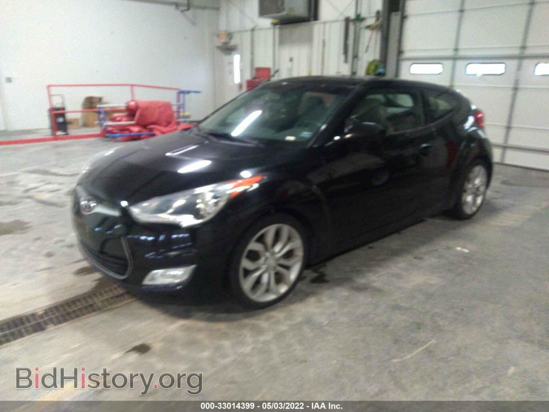 2012 HYUNDAI VELOSTER - VIN: KMHTC6AD2CU044793 - Фото 2