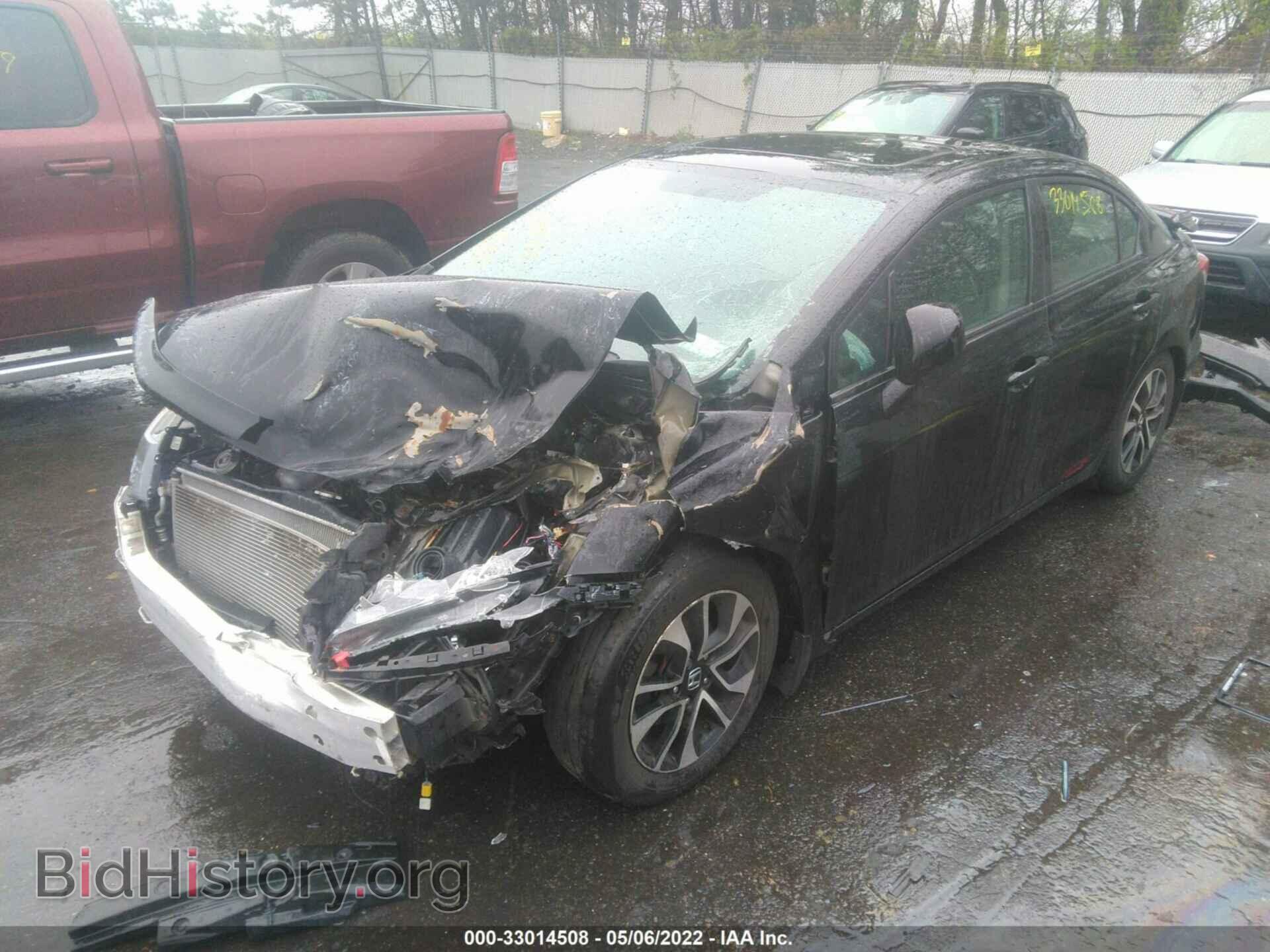 2013 HONDA CIVIC SDN - VIN: 19XFB2F82DE255162 - Фото 2