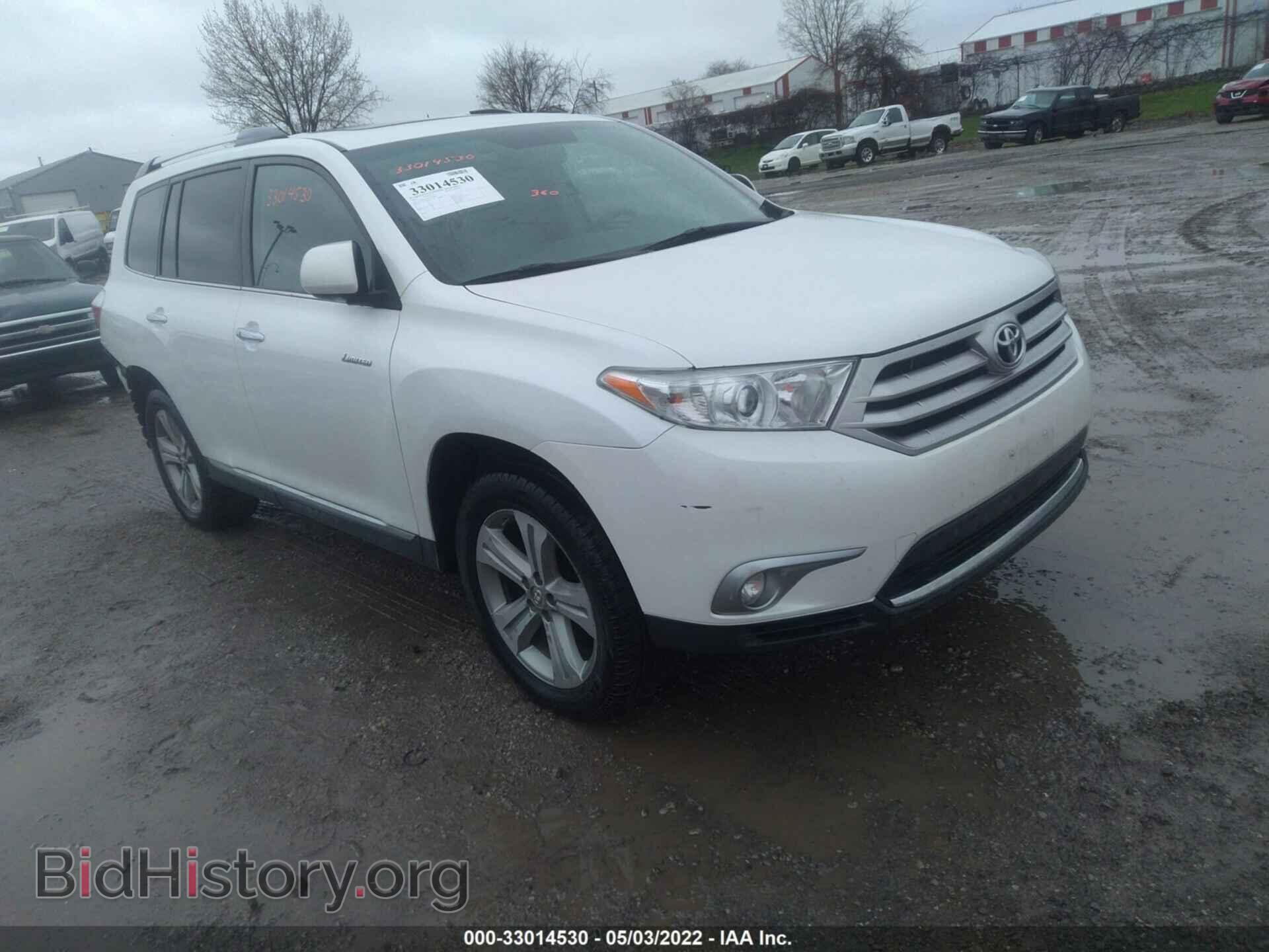 Фотография 5TDDK3EHXCS167740 - TOYOTA HIGHLANDER 2012