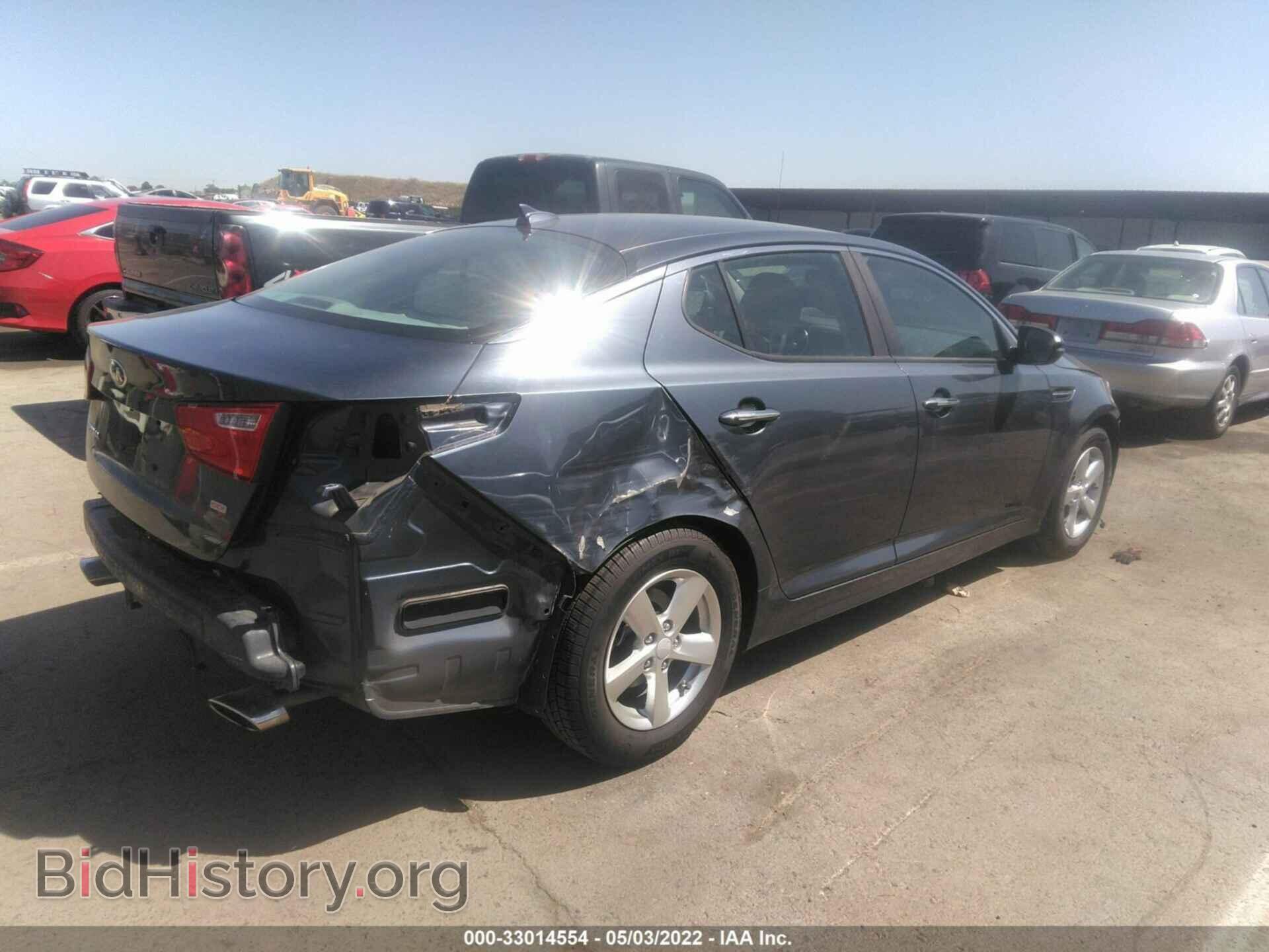 2015 KIA OPTIMA - VIN: KNAGM4A79F5544883 - Photo 4