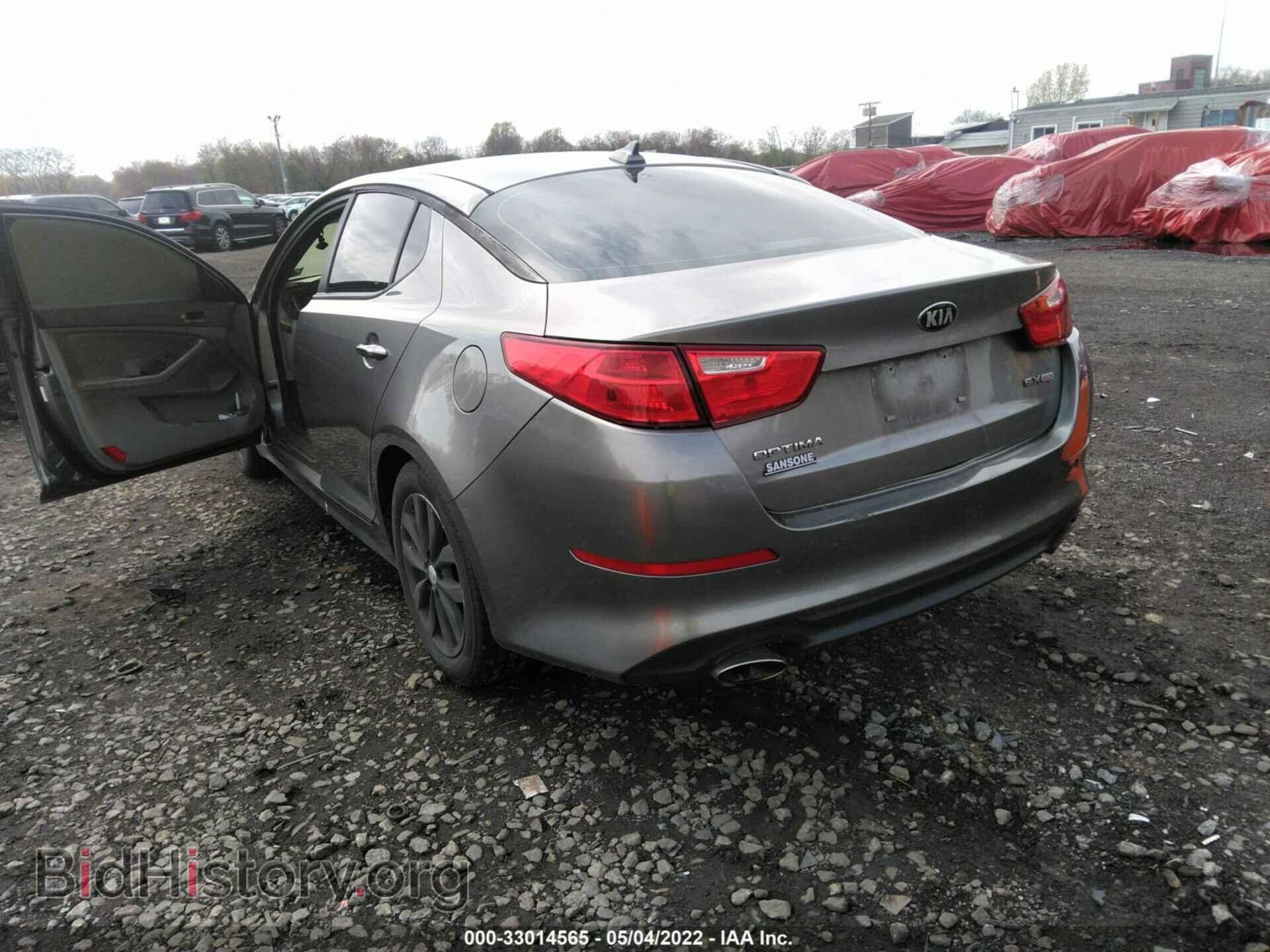 2015 KIA OPTIMA - VIN: 5XXGN4A75FG498500 - Photo 3